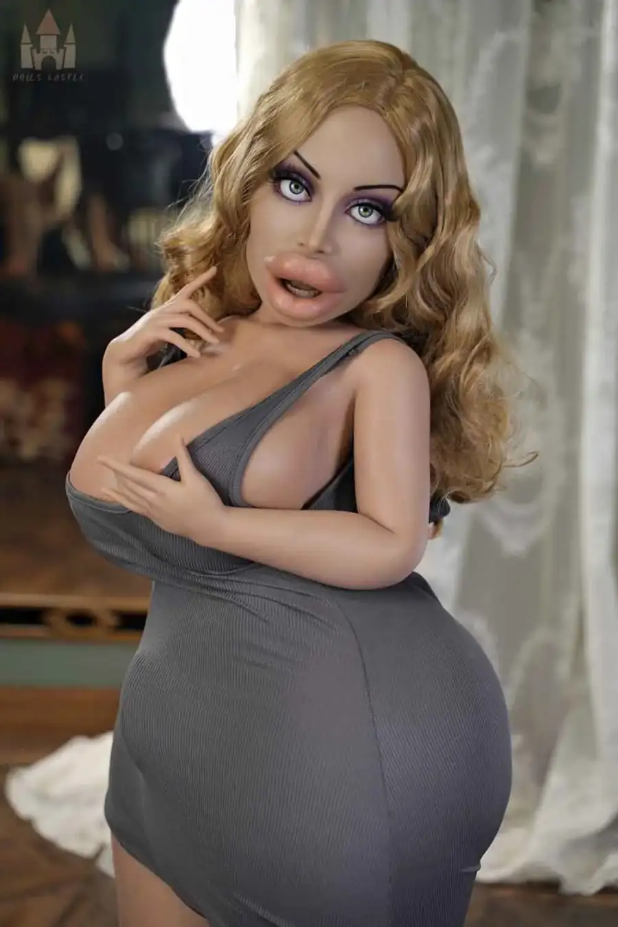 Dolls Castle Realistic Sex Doll Chance – 3’11″ | 120cm Sex doll