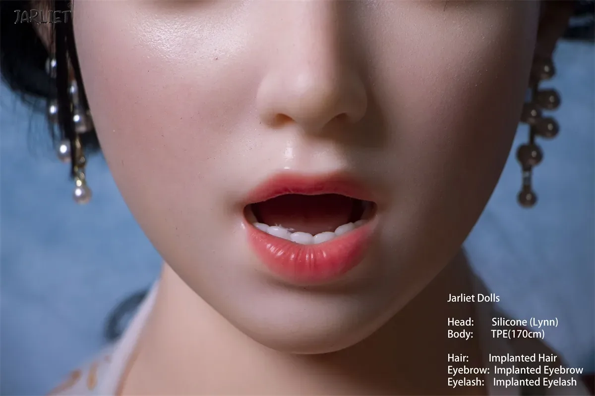 Jarliet | Lynn - 5ft 7 /170cm Silicone Head Real Oral Sex Doll view 4