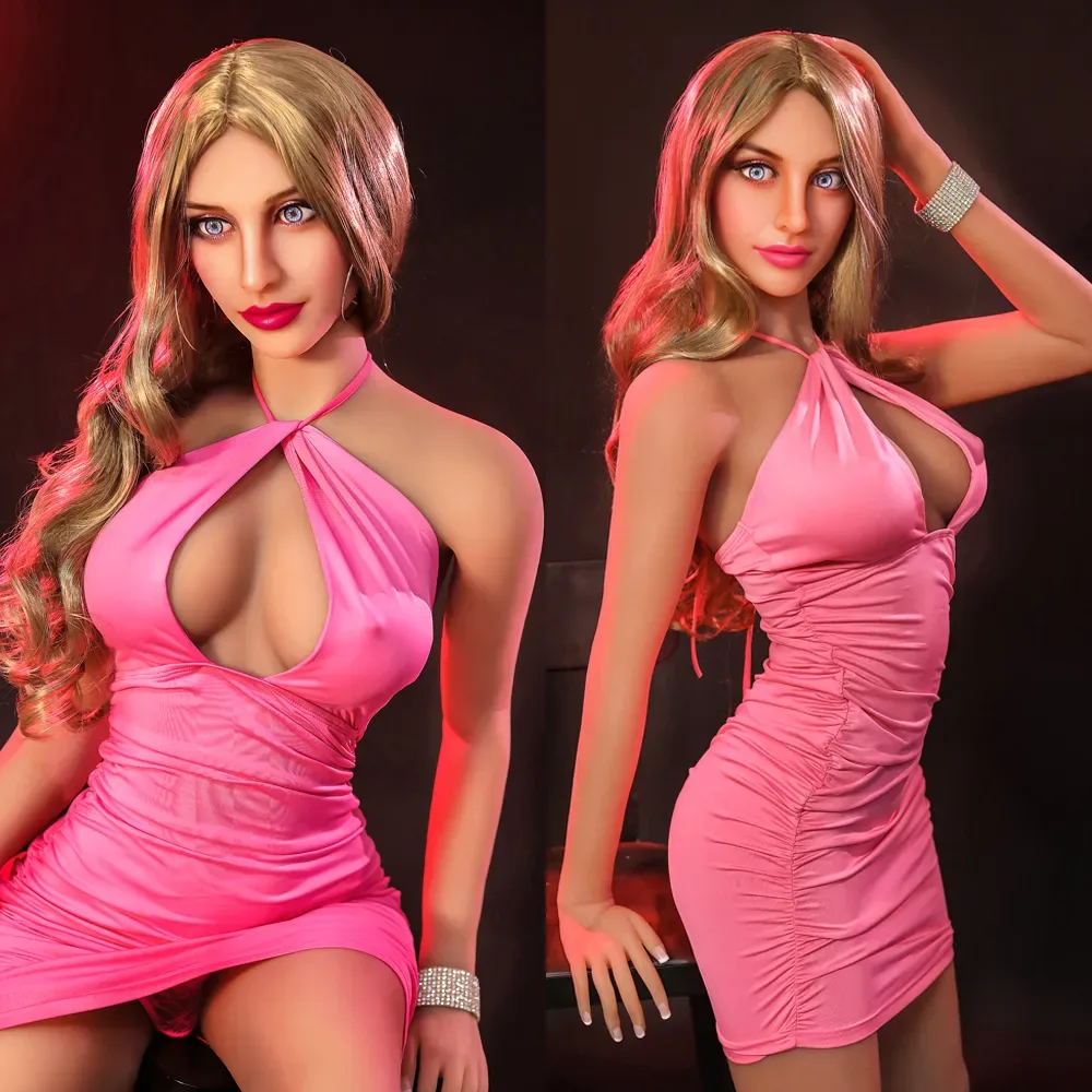 SY | Astovall  - 166cm (5ft6) Slim Life-Like Sex Doll With Blond Long Curly Hair view 3