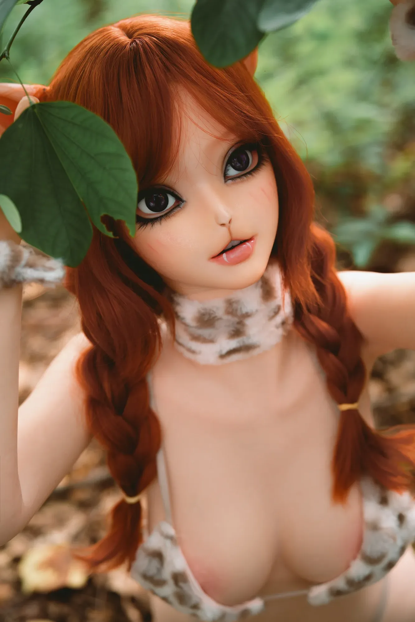 SY | Molily - 4ft 7 (140cm) Cat Girl Full Silicone ROS Furry Sex Doll view 3