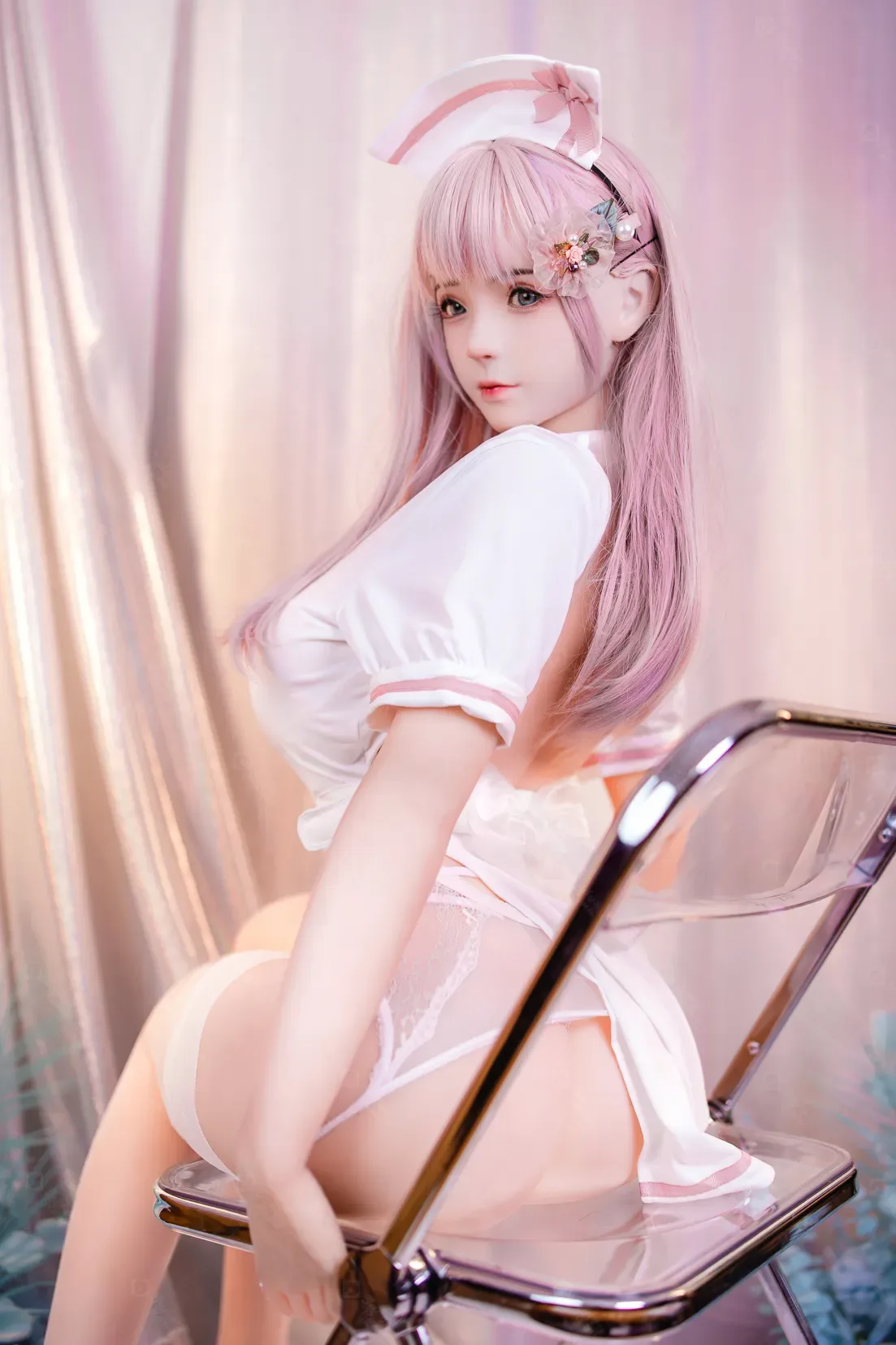MZR JR | Hana - 5Ft 2(157cm) Sexy Japanese Nurse Silicone Sex Doll view 8