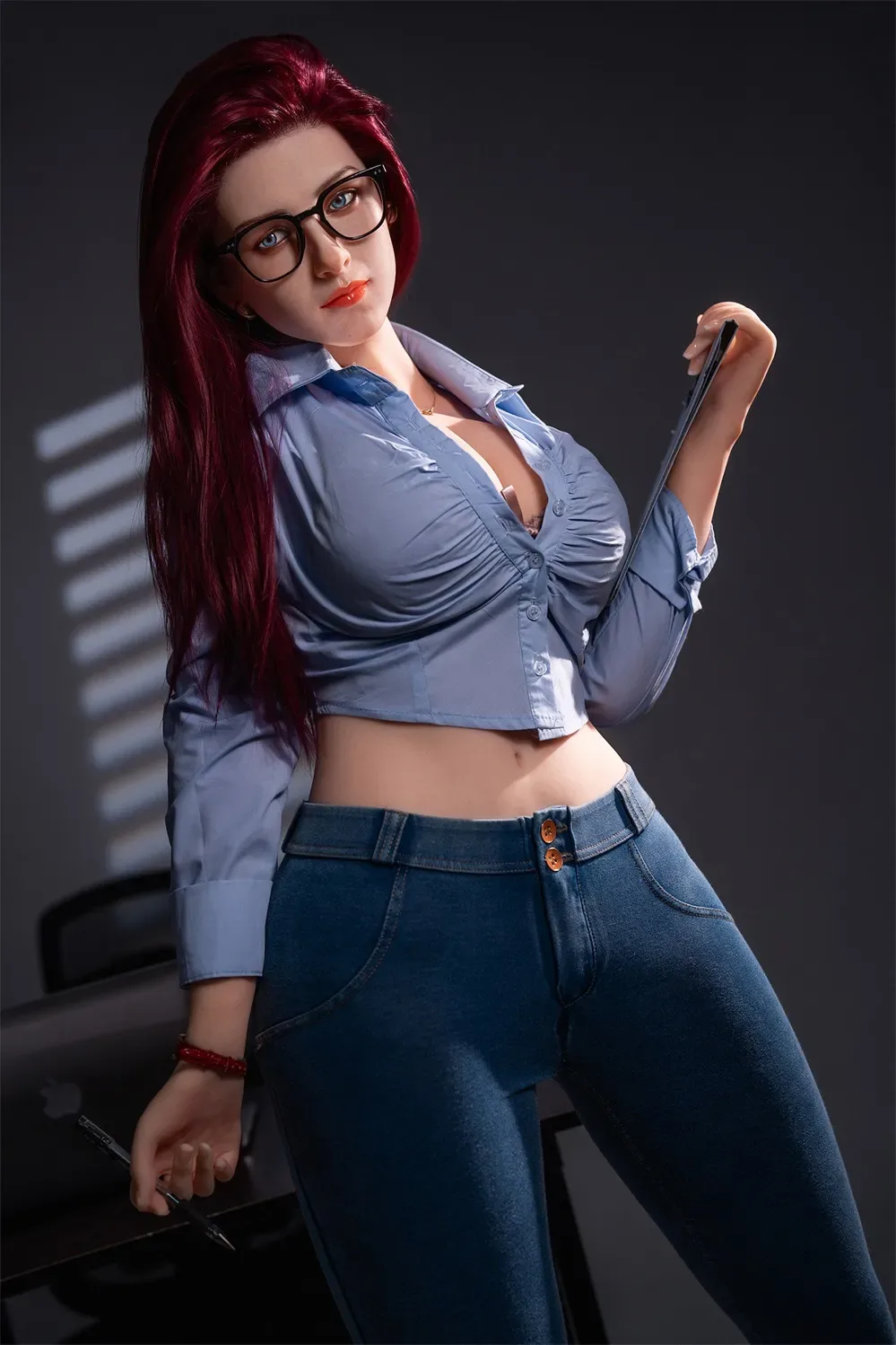 SY | Ilona - 5ft 6.5/169cm Office Sex Doll With Option To Add Blowjob E-Hips Sucking 3 In 1 view 4