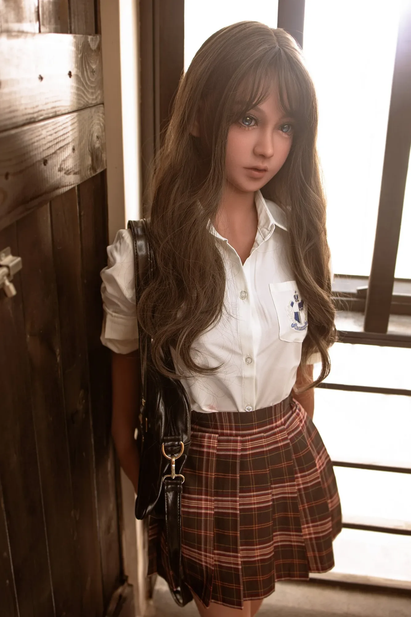 AIBEI | Nita - 140cm (4ft 7) Youthful Vitality Sex Doll With Blonde Curly Hair view 2
