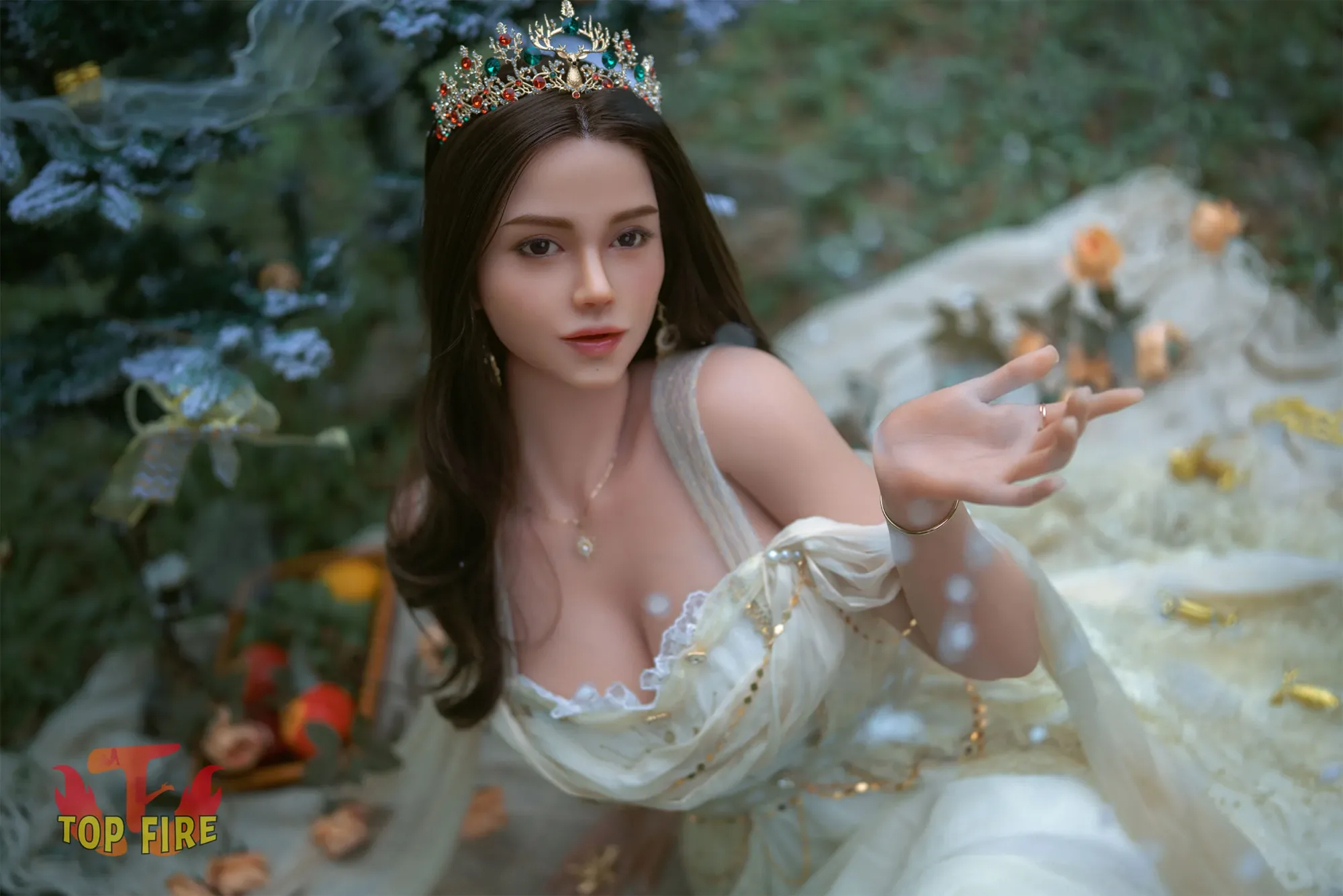 Top Fire | Advanced Ivory - Ultra Light 5ft 5/165cm Princess Silicone Sex Doll(In Stock CA) view 8