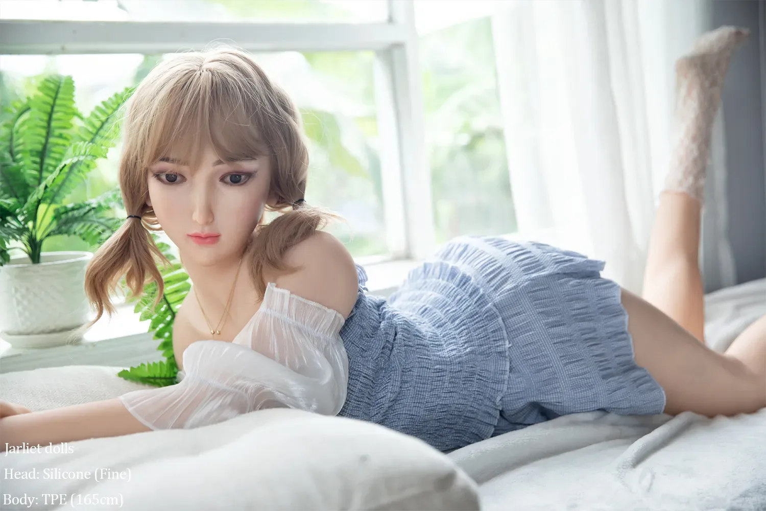 Jarliet |Fine -5ft 4/165cm Silicone Head Sex Doll view 6