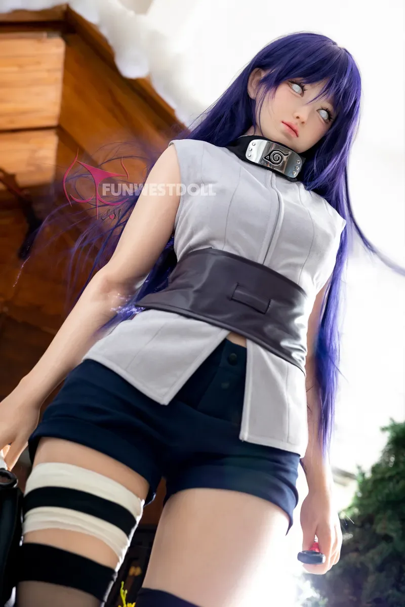 Funwest | Hinata Hyuga - 159cm/5ft3 Full Silicone Naruto Sex Doll (In Stock US) view 6
