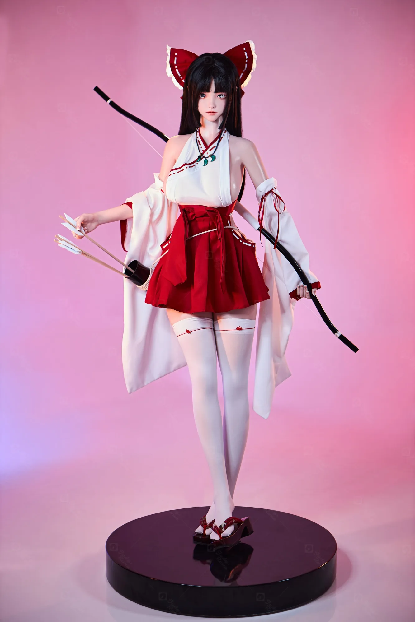 MZR JR | Reimu Hakurei - 5Ft 2(158cm) 1:1 Realistic Touhou Project Anime Doll view 4