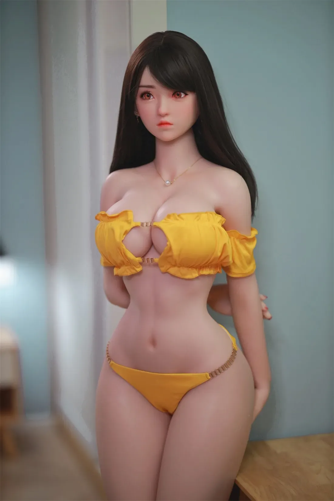 JY | Linlin - 5ft 3/161cm Big Breasts Thin Waist Asia Silicone Sex Doll view 8