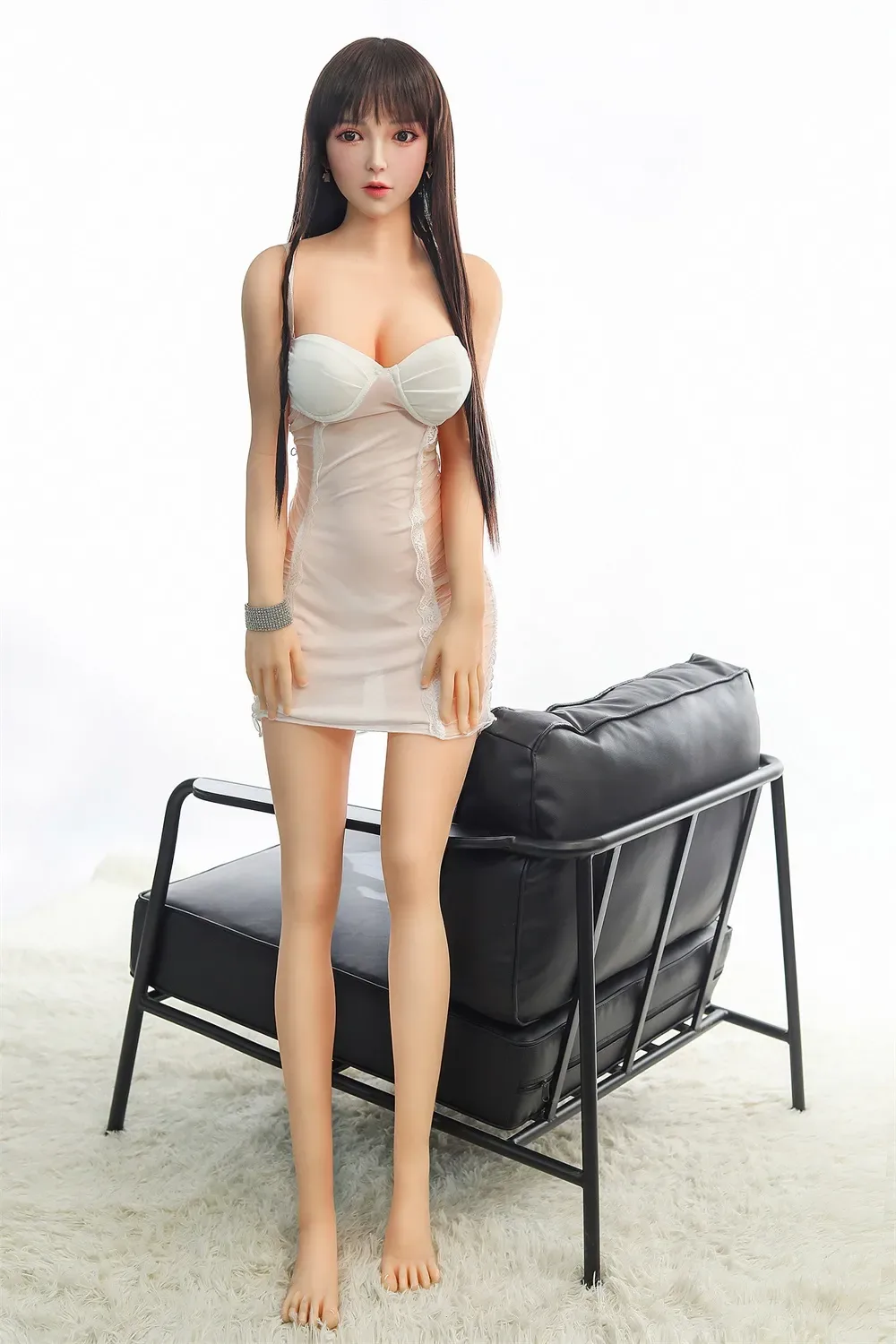SY | Roselyly - 166cm (5ft6) Pure Life-Like Sex Doll With Yellow Long Straight Hair view 3