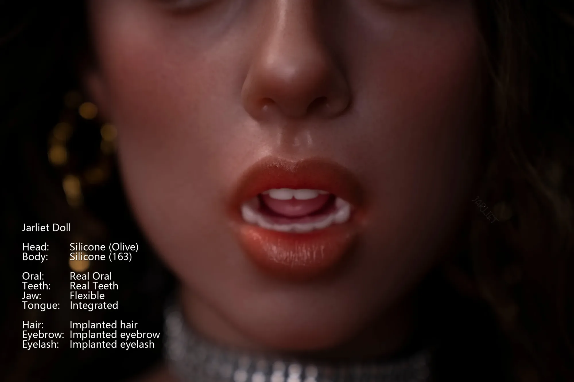 Jarliet | Olive 2 - 5ft 3/163cm Realistic ROS Head Full Silicone Sex Doll view 4