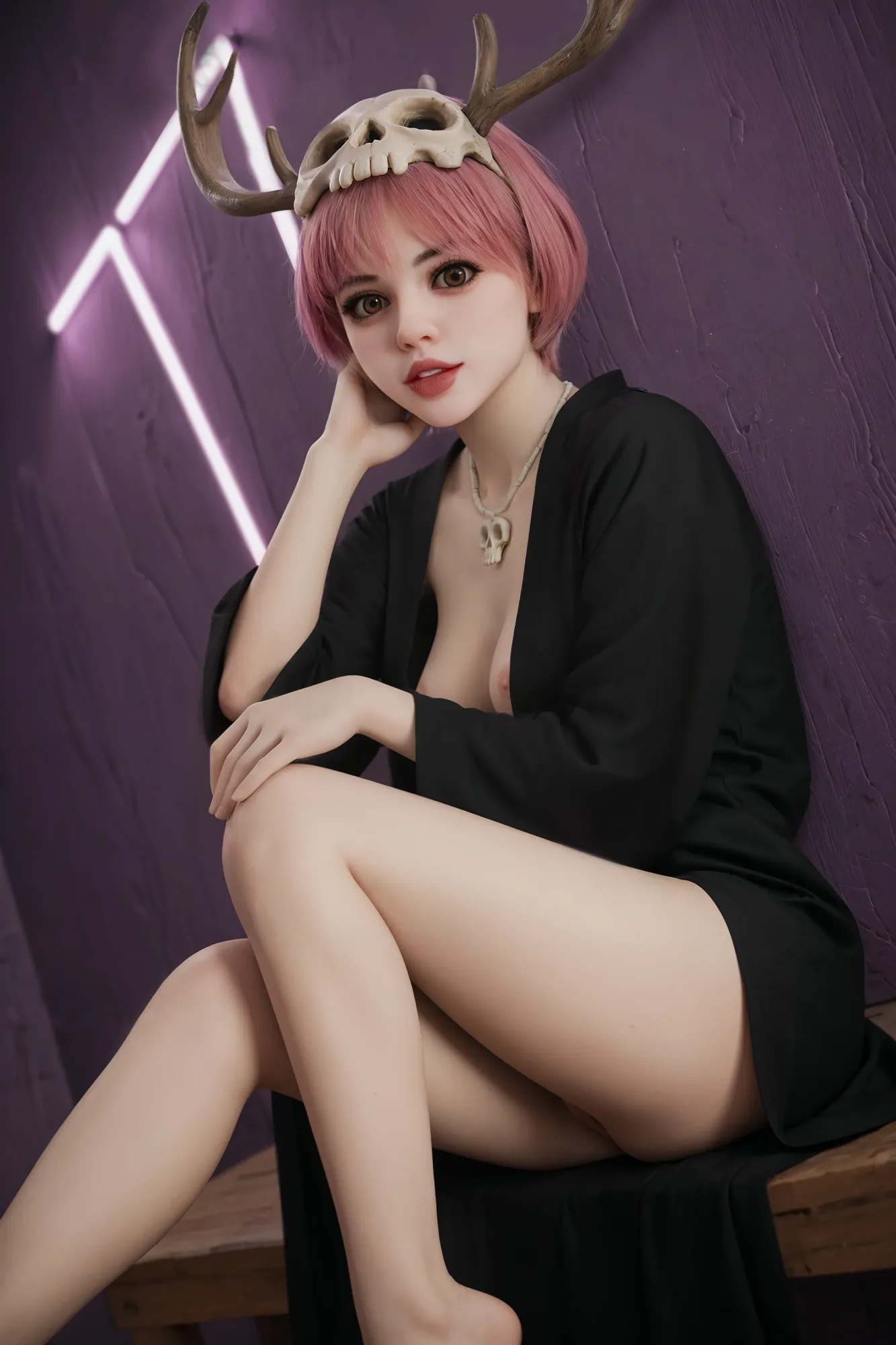 AIBEI | Tamsin- 4ft10 /148cm Small Breast Halloween Realistic Sex Doll view 1