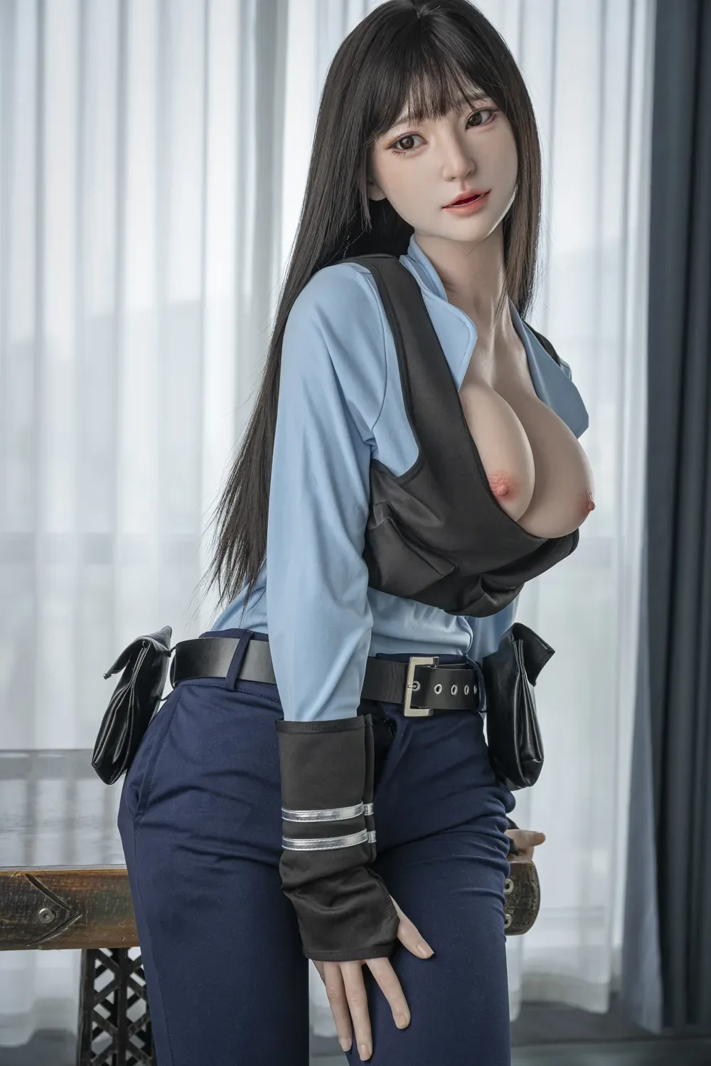 JX Doll | JiaJia- 5ft5/166cm F-Cup ROS Head Asian Silicone Sex Doll #M9 view 4