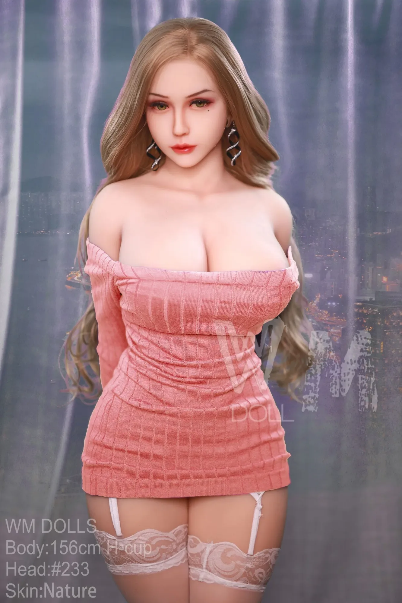 WM | Dixie(233#) 5ft 1/ 156cm H Cup Big Curvy  Sex Doll (In Stock US) view 3