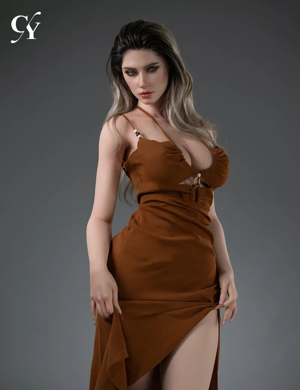 TOP-CY | Carina - 5ft6/168cm F-Cup ROS Realistic Silicone Sex Doll view 7
