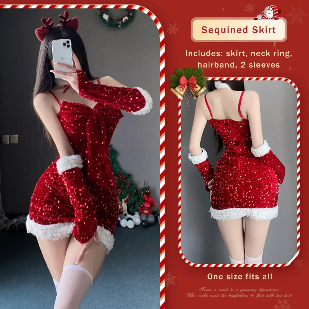 Bunny Girl Christmas Suit Christmas Dress view 4
