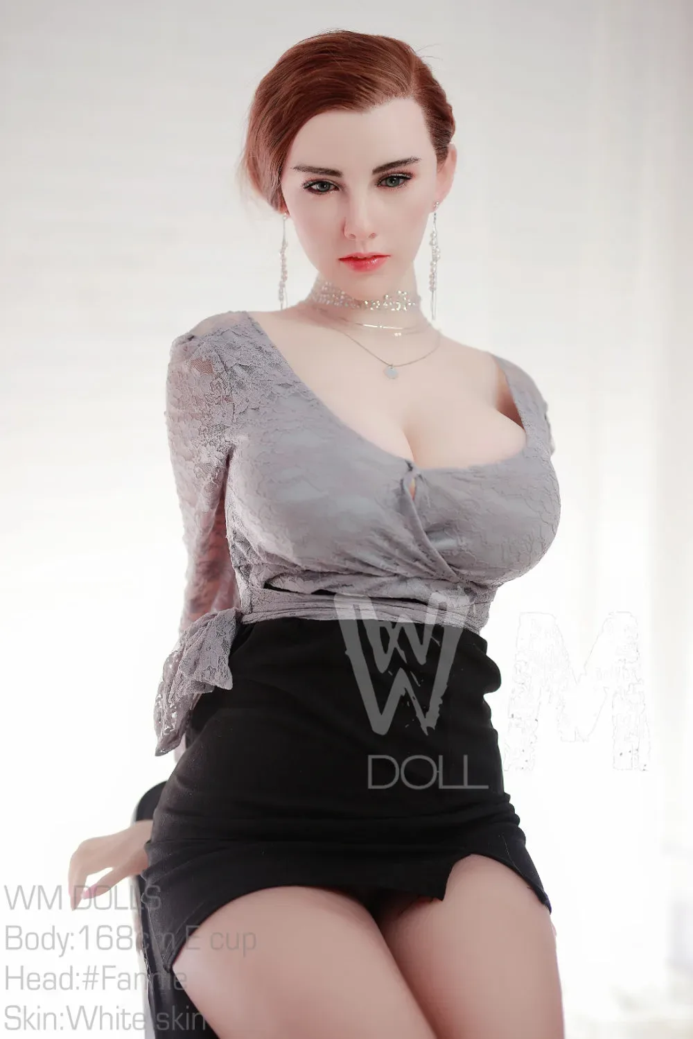 WM | Fannie 5ft 6/ 168cm E Cup Silicone Head Sex Doll view 2