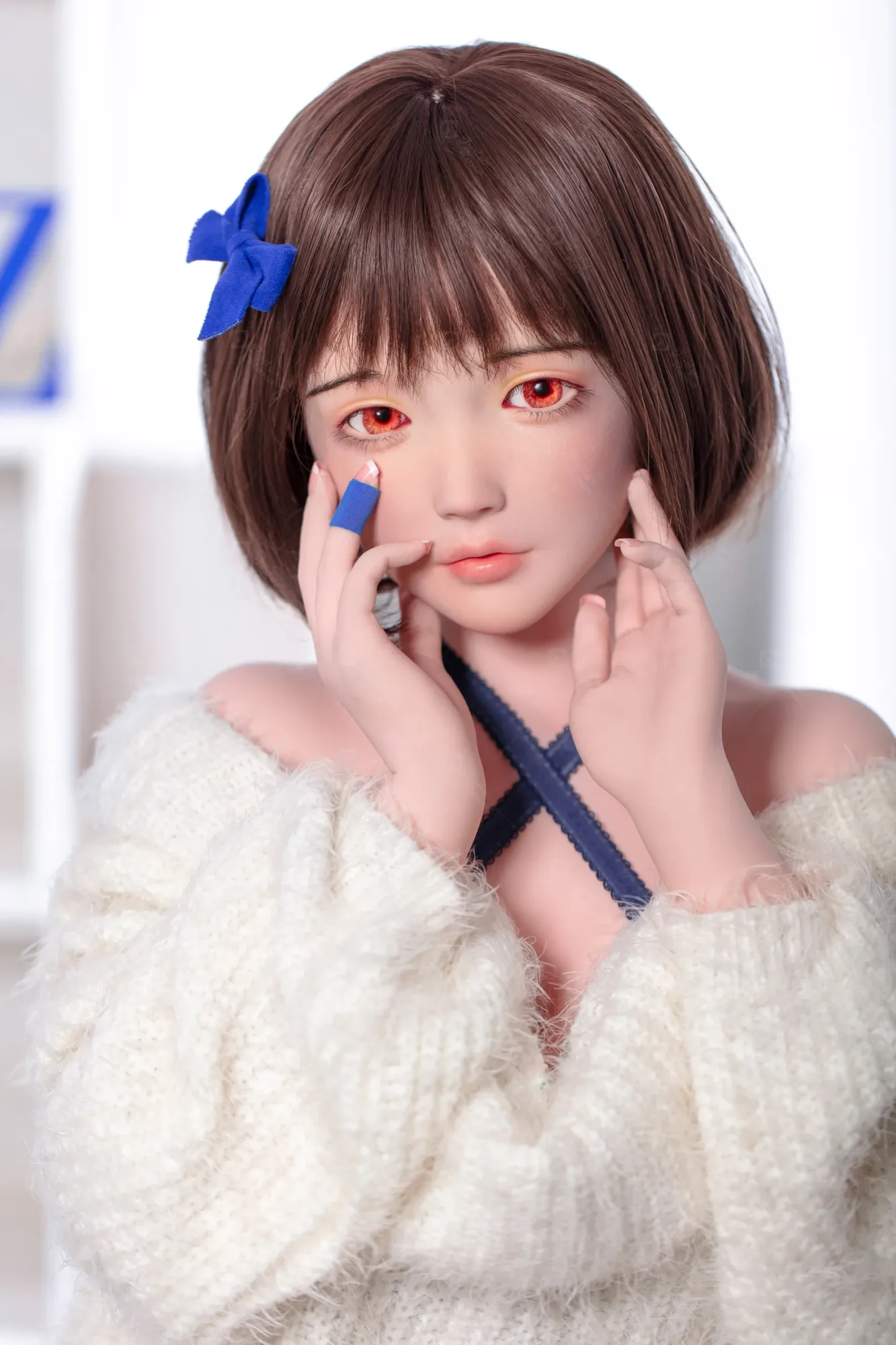 MZR JR | Yumi - 4Ft 10(148cm) Japanese Sweater Girl Silicone Sex Doll view 1