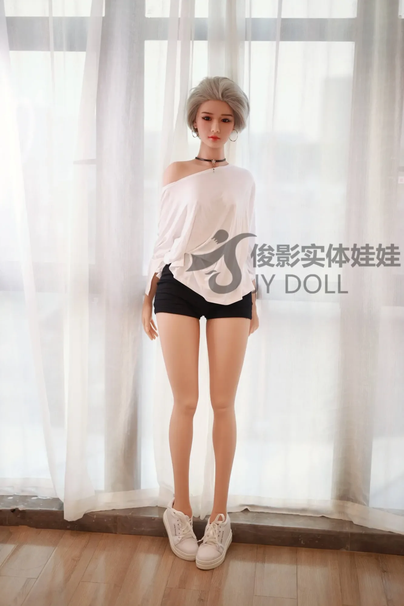 JY | Kiki-5ft 2/157cm Small Breasts Silicone Head Sex Doll view 4