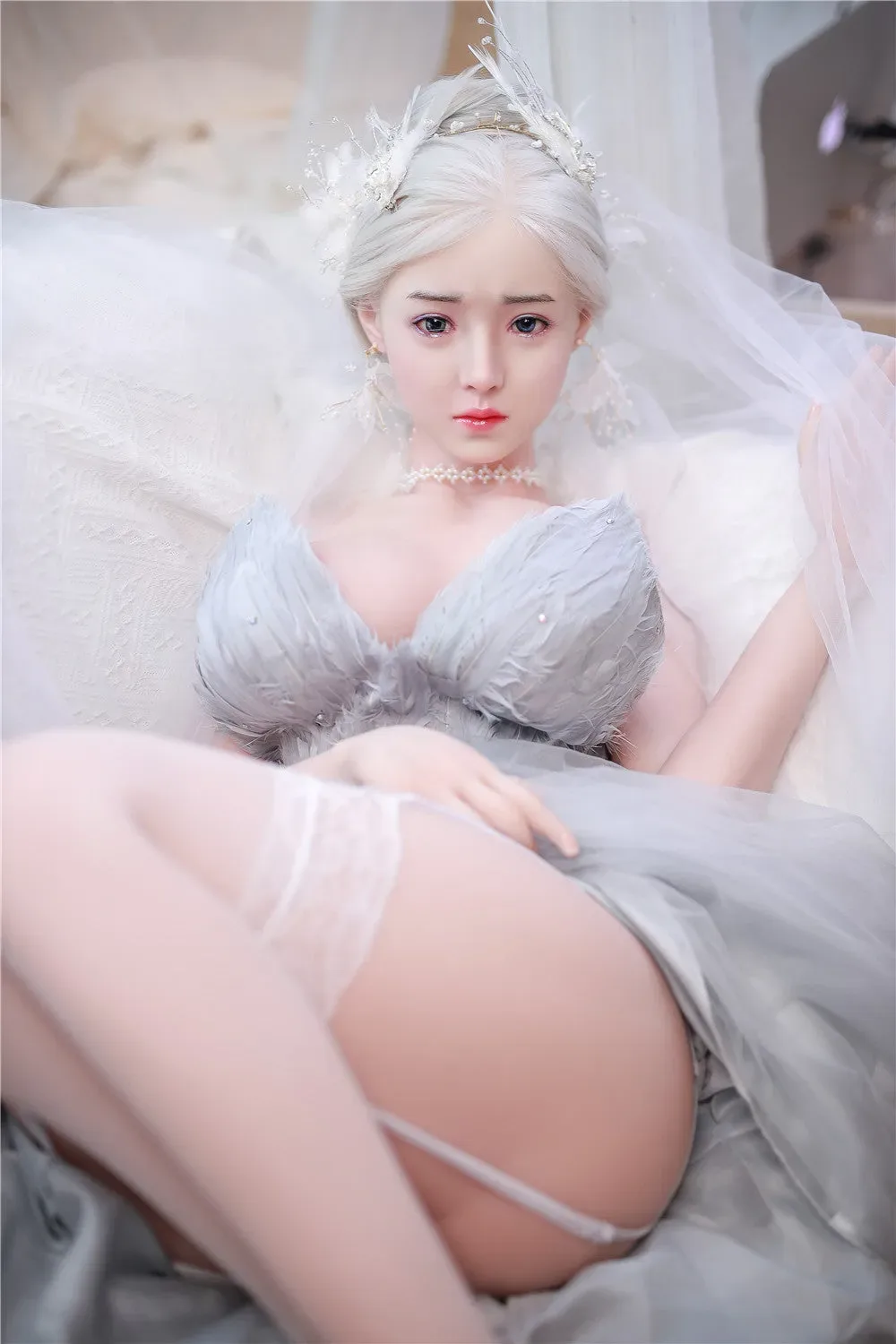 JY | JingYa-5ft 2/157cm Silicone Head Big Breasts Sex Doll view 7