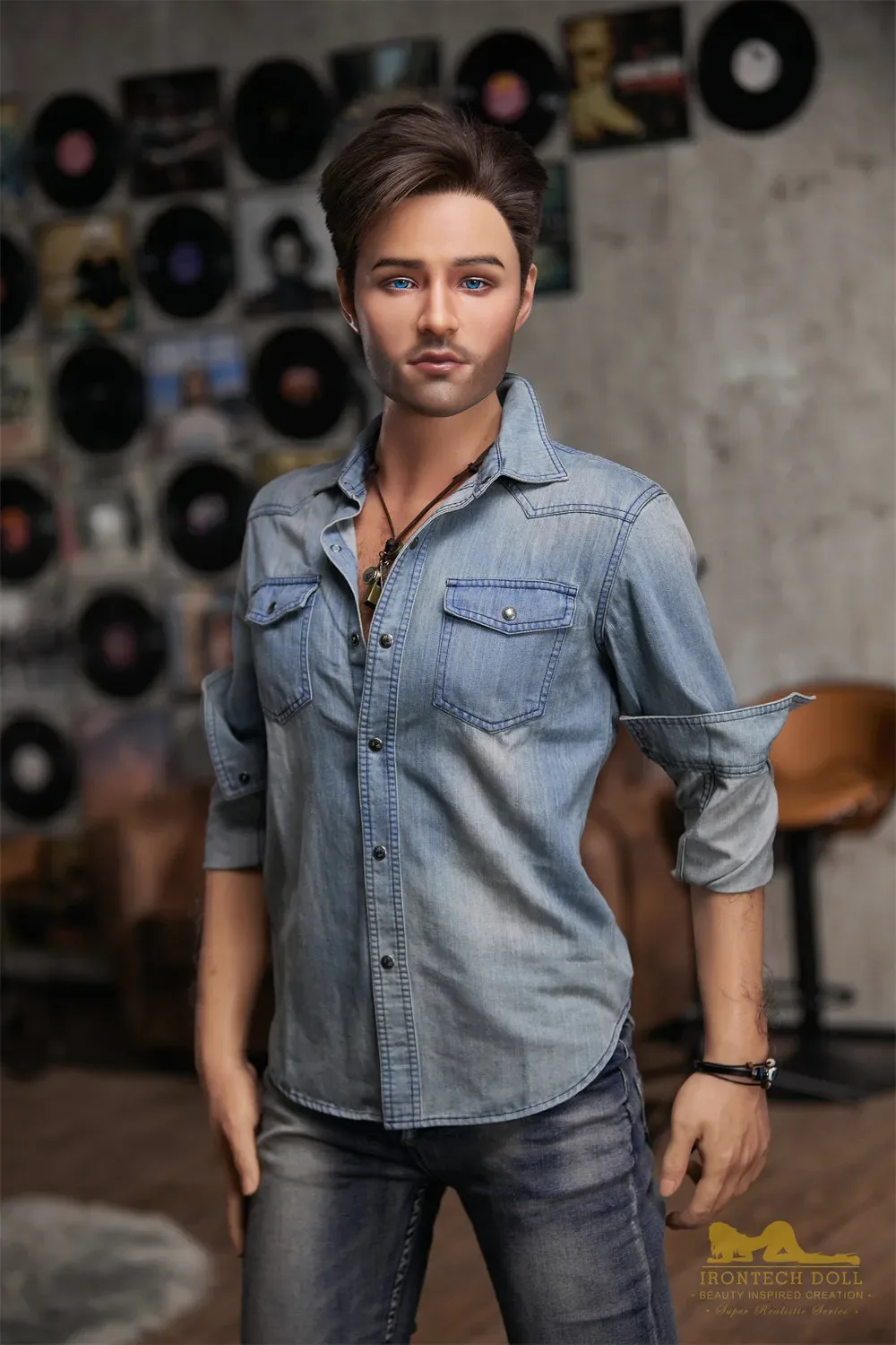 Irontech | Jack - 5ft7 (170cm) Singer Silicone Male Sex Doll view 4