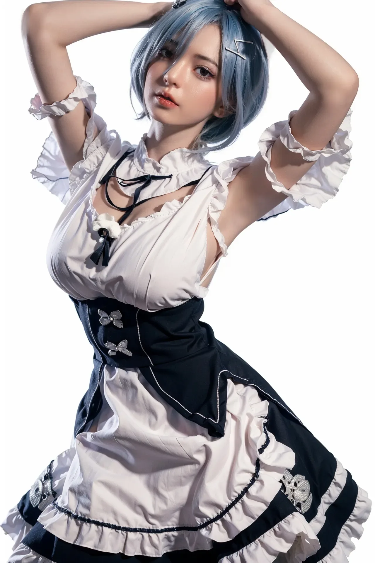 Orange In丨Rem - 5ft 2/158cm Maid Anime Silicone Sex Doll