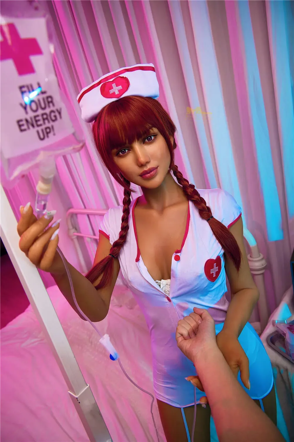Irontech | Celine - 5.6ft (168cm) Hot Nurse Skinny Silicone Love Doll view 2