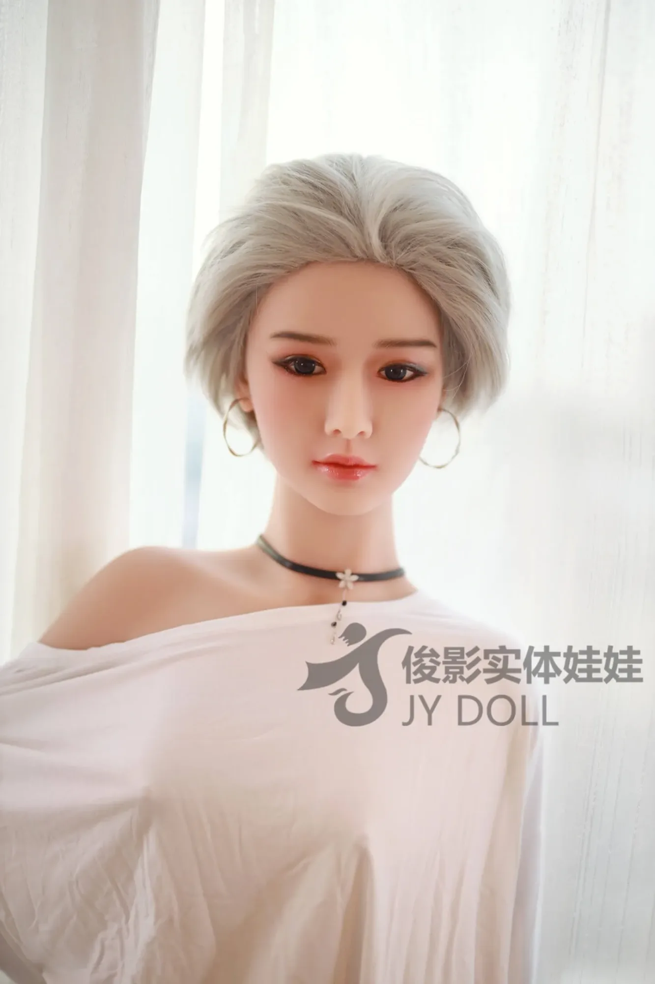 JY | Kiki-5ft 2/157cm Small Breasts Silicone Head Sex Doll view 6