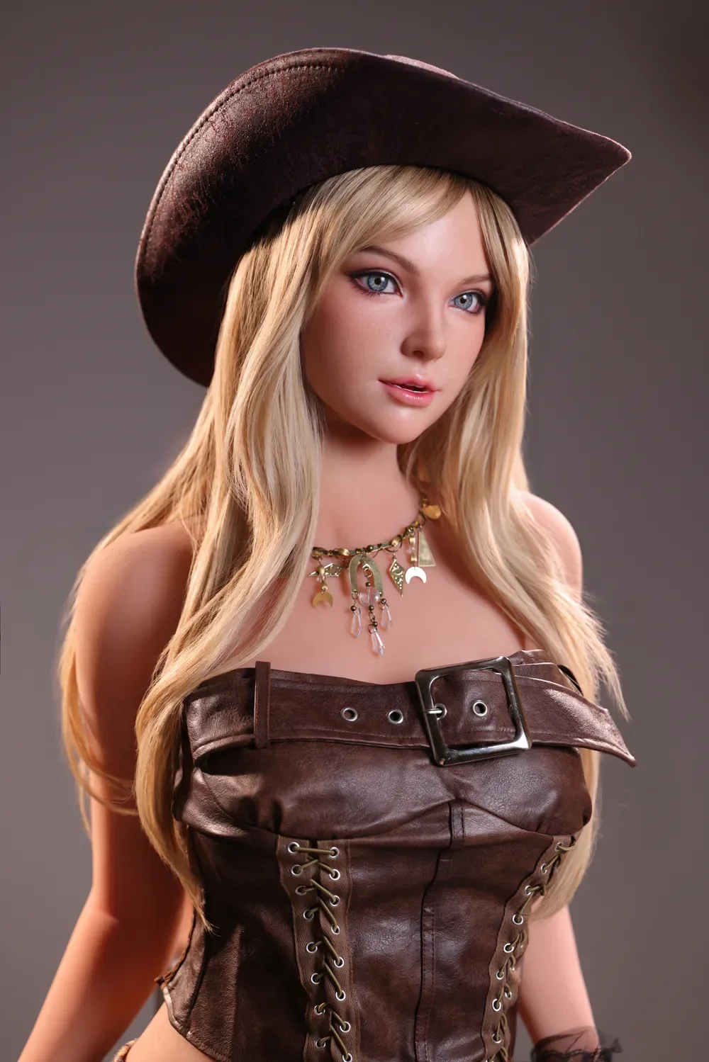 JX Doll | Megan -5ft 4/164cm D-Cup Blonde ROS Silicone Head Sex Doll view 7