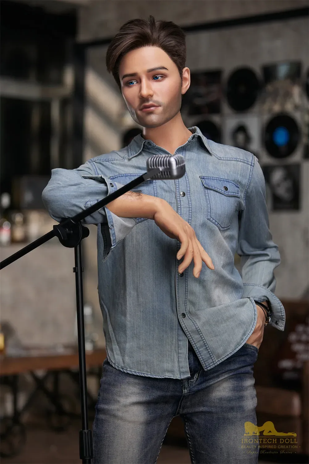 Irontech | Jack - 5ft7 (170cm) Singer Silicone Male Sex Doll view 2