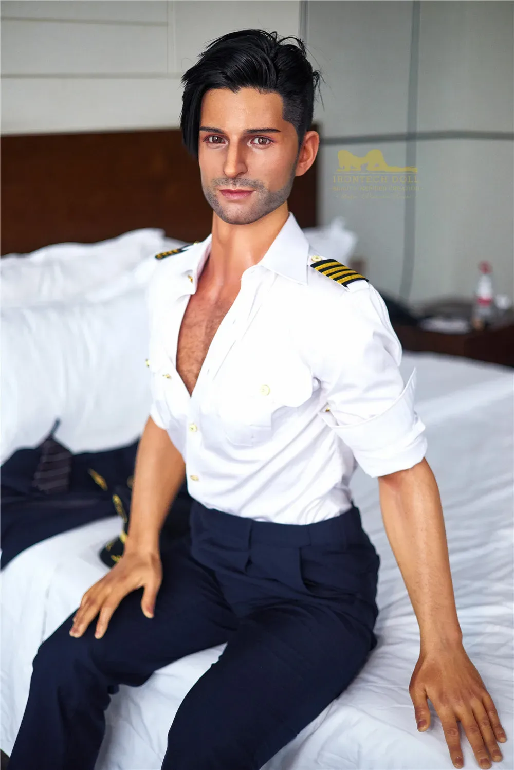 Irontech | George - 5ft9 (176cm) Pilot Silicone Male Sex Doll view 8
