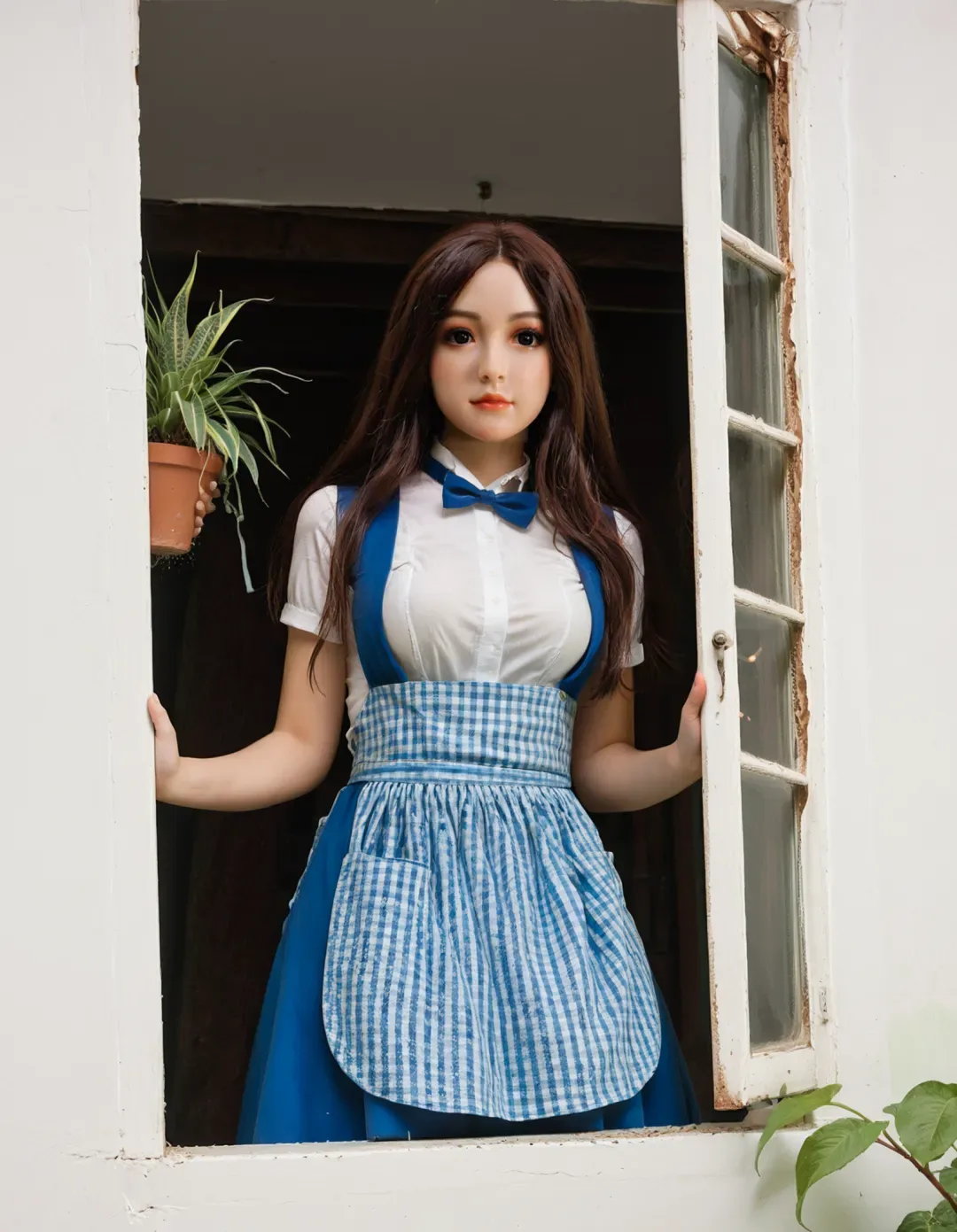 AIBEI |  Cherry- 4ft10 /148cm Small Breast Silicone Head+TPE Body Sex Doll view 6