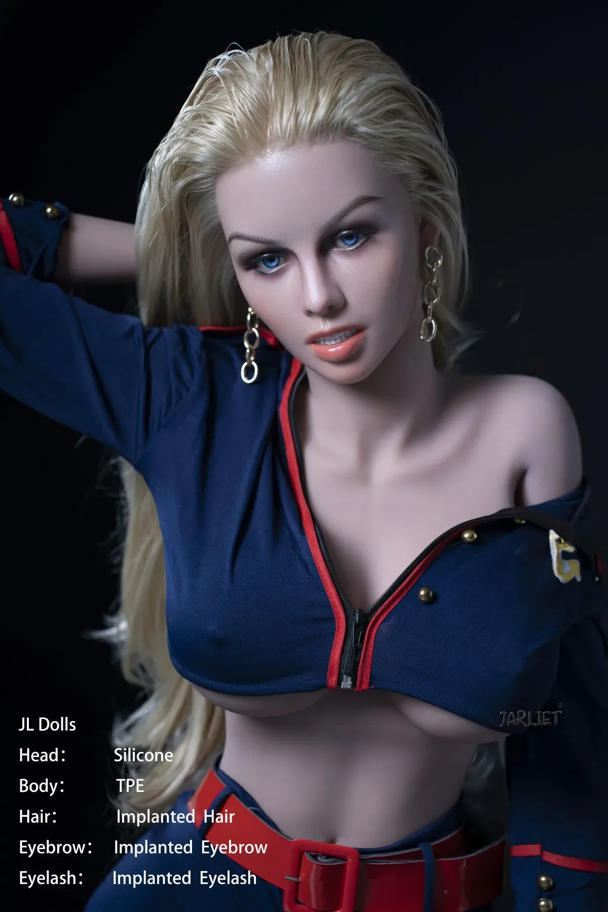 Jarliet | Blanche -4ft 10/148cm E-Cup Silicone head Sex Doll view 8