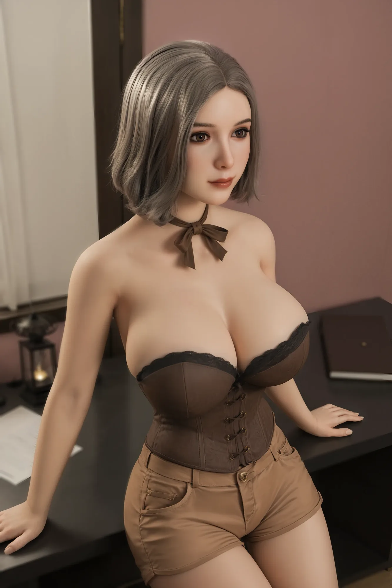 AIBEI | Amaryllis - 4ft12 (153cm) Silicone Head Big Boobs Big Ass Sexy Sex Doll view 1