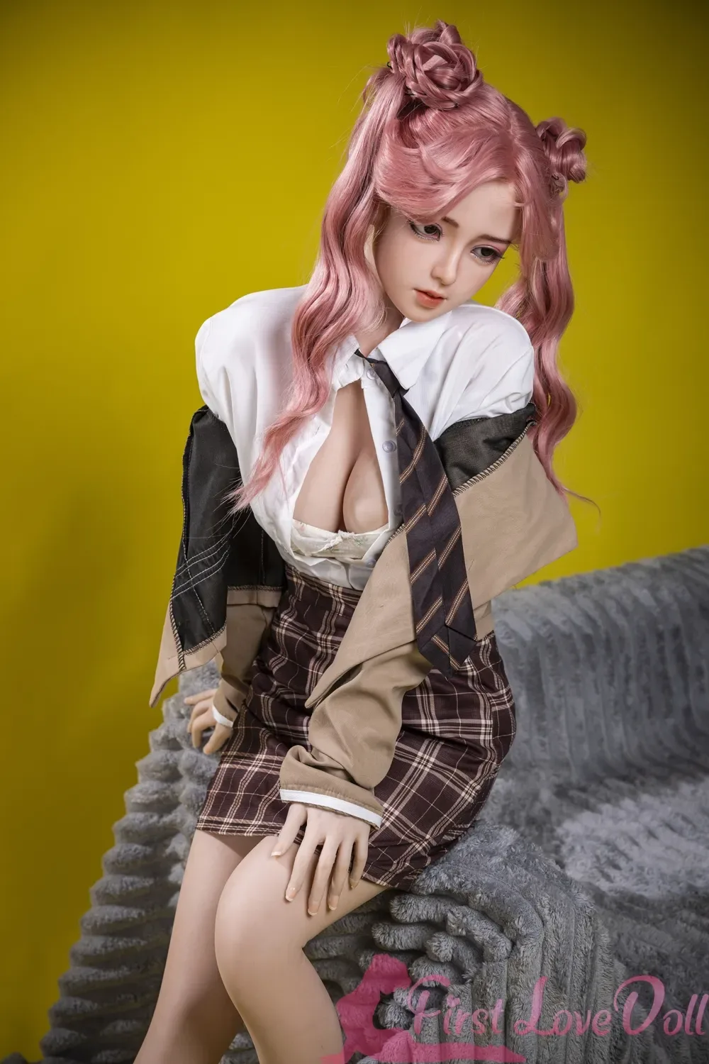 JX Doll | Xlan- 150cm/4ft11 Anime Lifelike Small Breast D-Cup Silicone/TPE Customized Sex Doll view 6