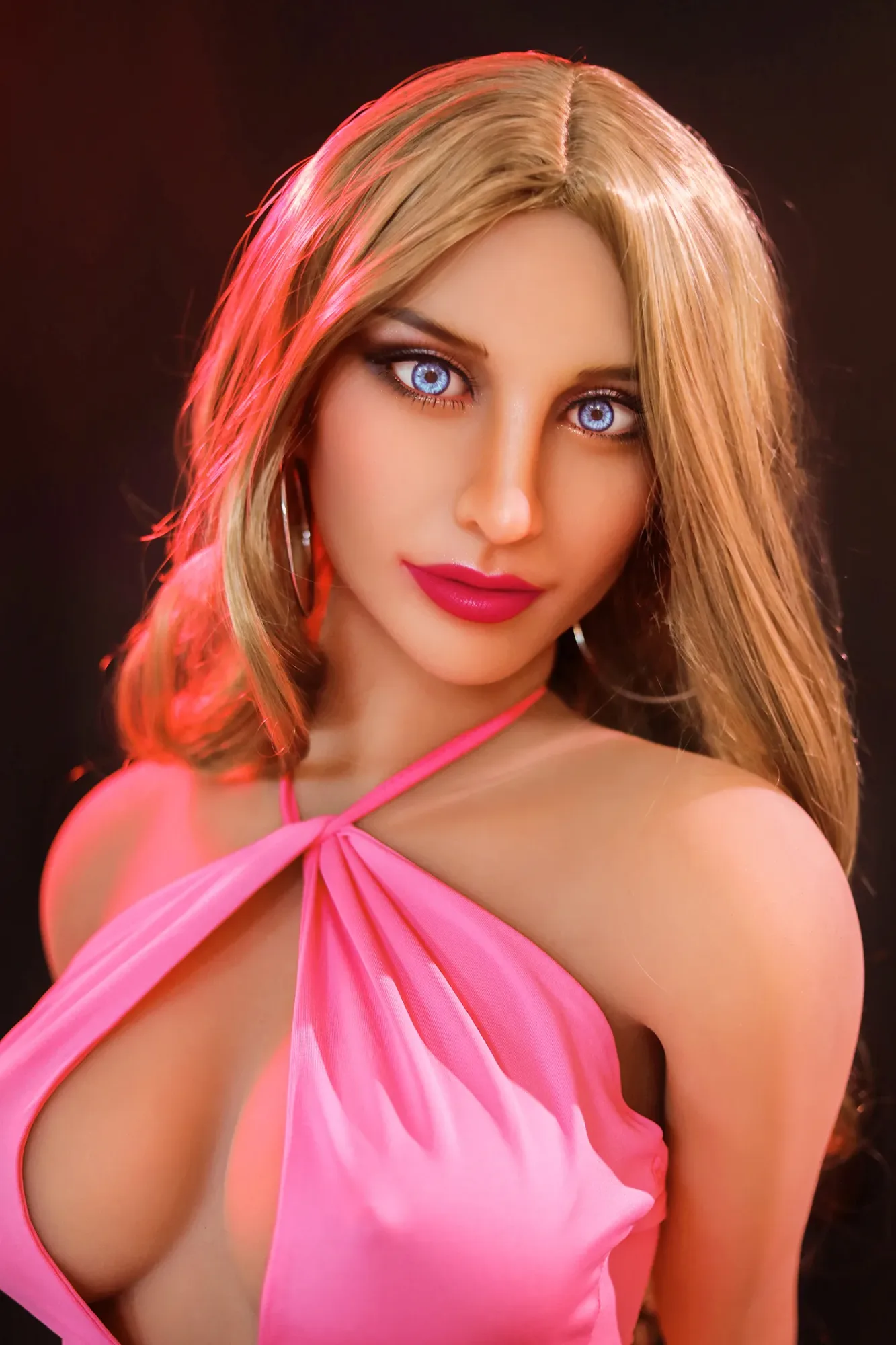 SY | Astovall  - 166cm (5ft6) Slim Life-Like Sex Doll With Blond Long Curly Hair view 2