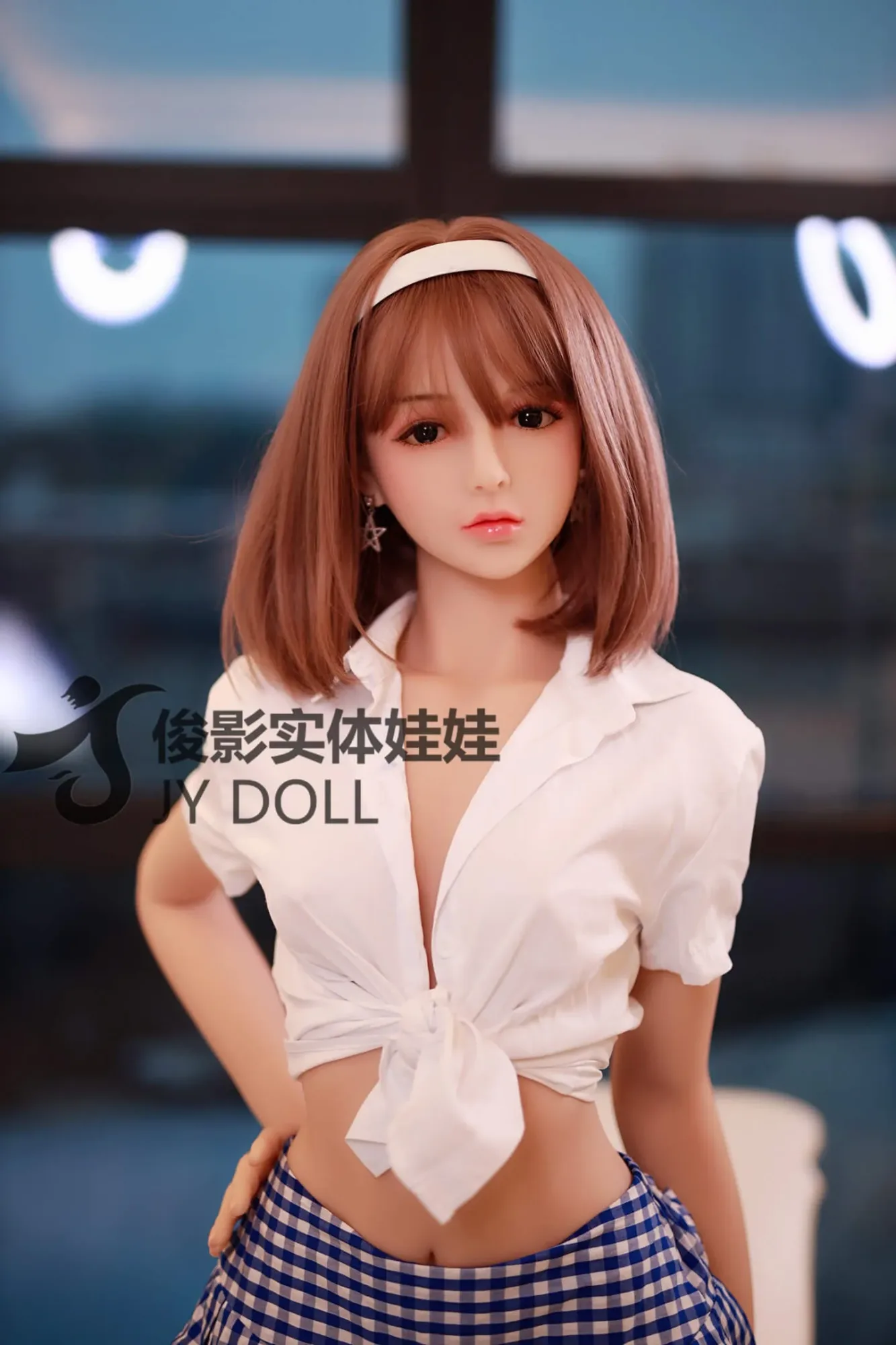 JY | Moon-5ft 2/157cm Small Breasts Silicone Head Sex Doll