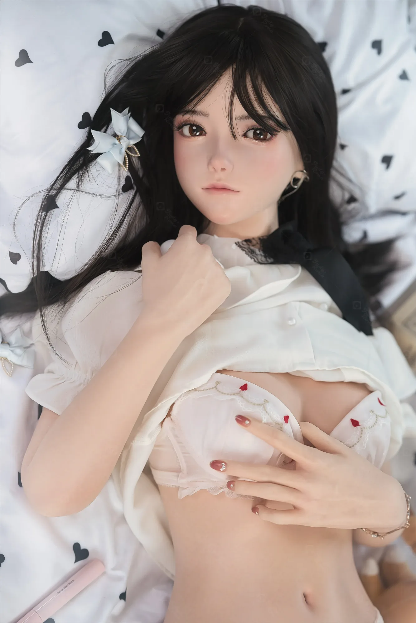 MZR JR | Kaori - 4Ft 11(150cm) Japanese JK skirt Silicone Sex Doll view 6