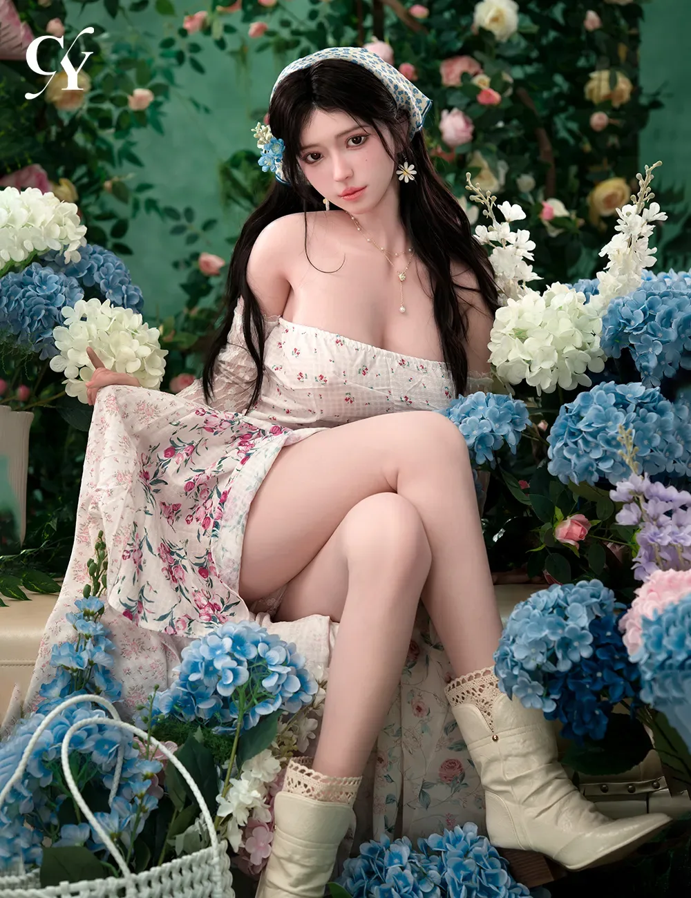 TOP-CY | Una 2 - 167cm (5ft6) D-Cup Realistic Asian-Style Silicone Sex Doll view 5