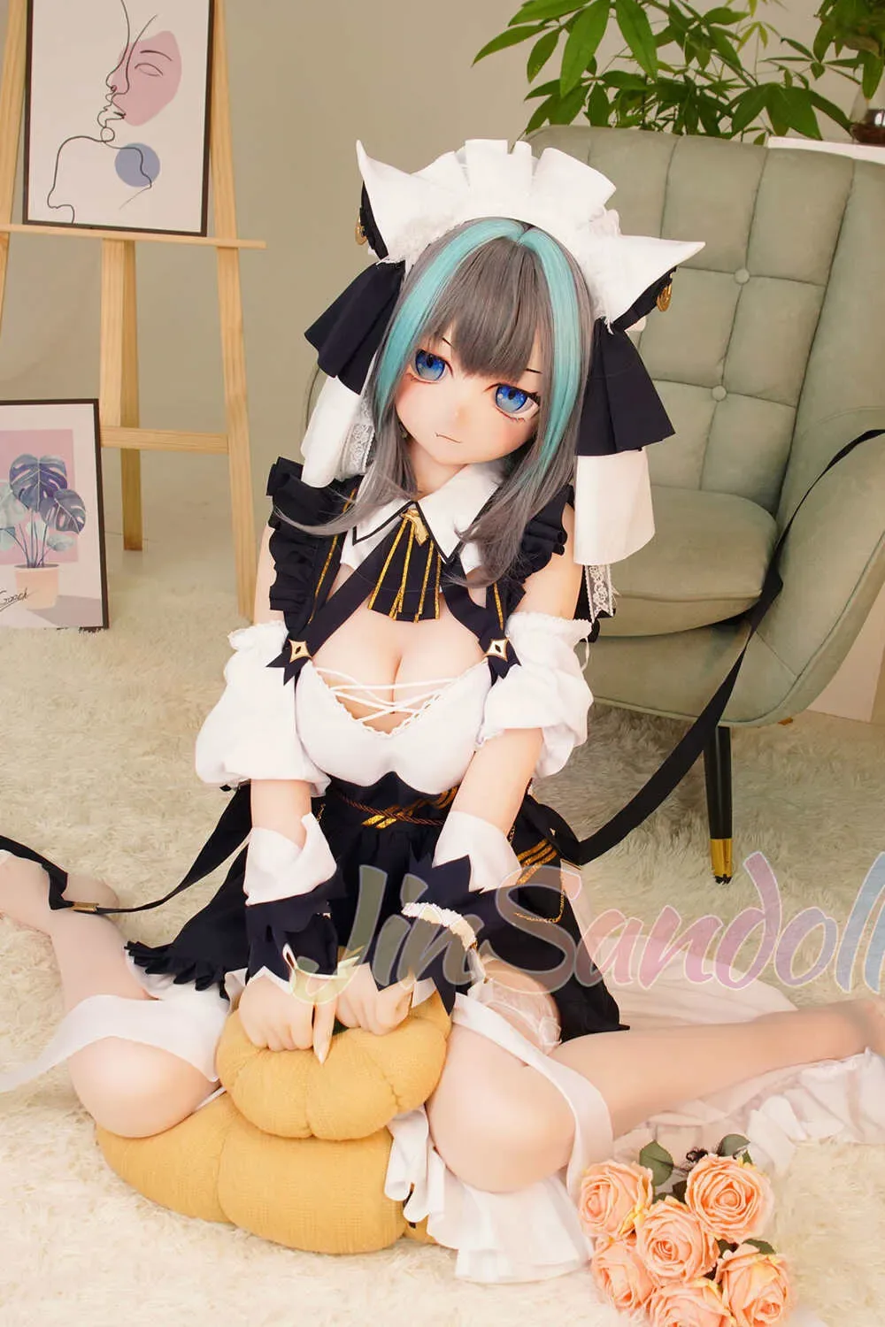 WM | Dunbar - 5ft 3/159cm Anime Neko Maid S-TPE Sex Doll view 8