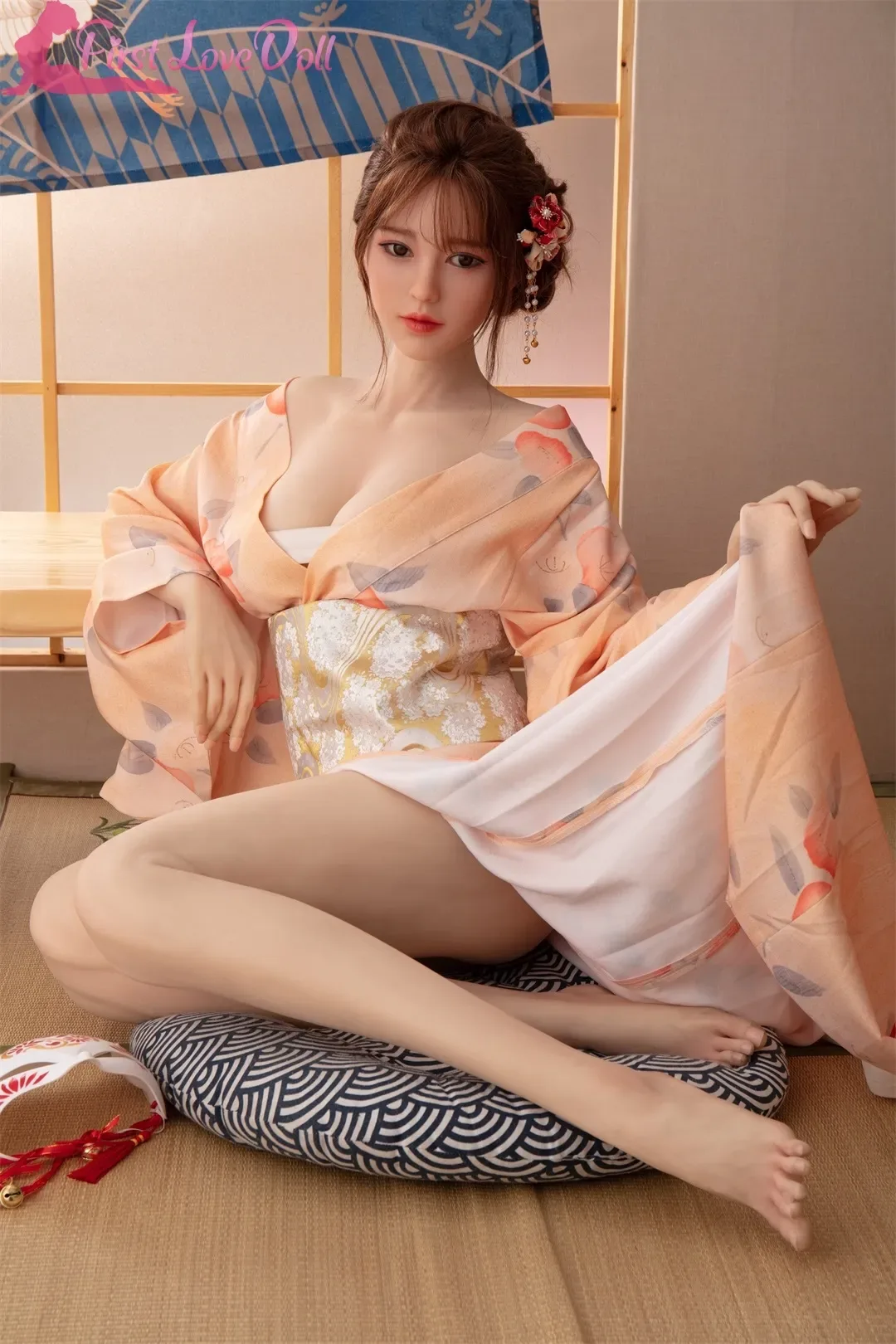 JX Doll | Ramey- 5ft 7/170cm Japanese Style Gorgeous Ultra Realistic Silicone/TPE Customized Sex Doll view 6