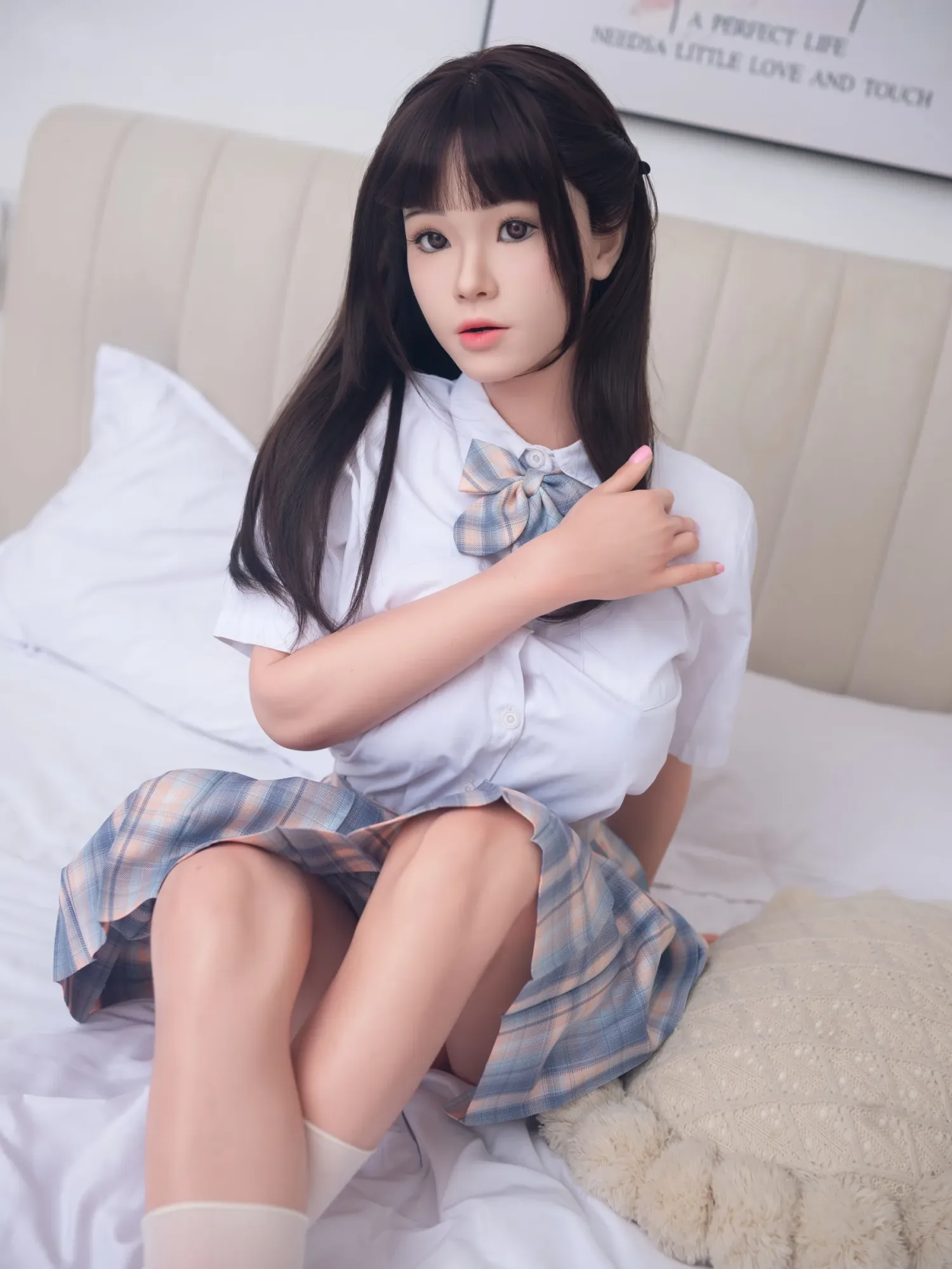 Top Fire | Merry - Ultra Light 5ft 1/158cm D-cup ROS Head Silicone Sex Doll view 5
