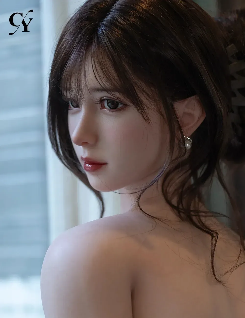 TOP-CY | Una - 168cm (5ft6) F-Cup Asian-Style Realistic Silicone Sex Doll(In Stock EU) view 6