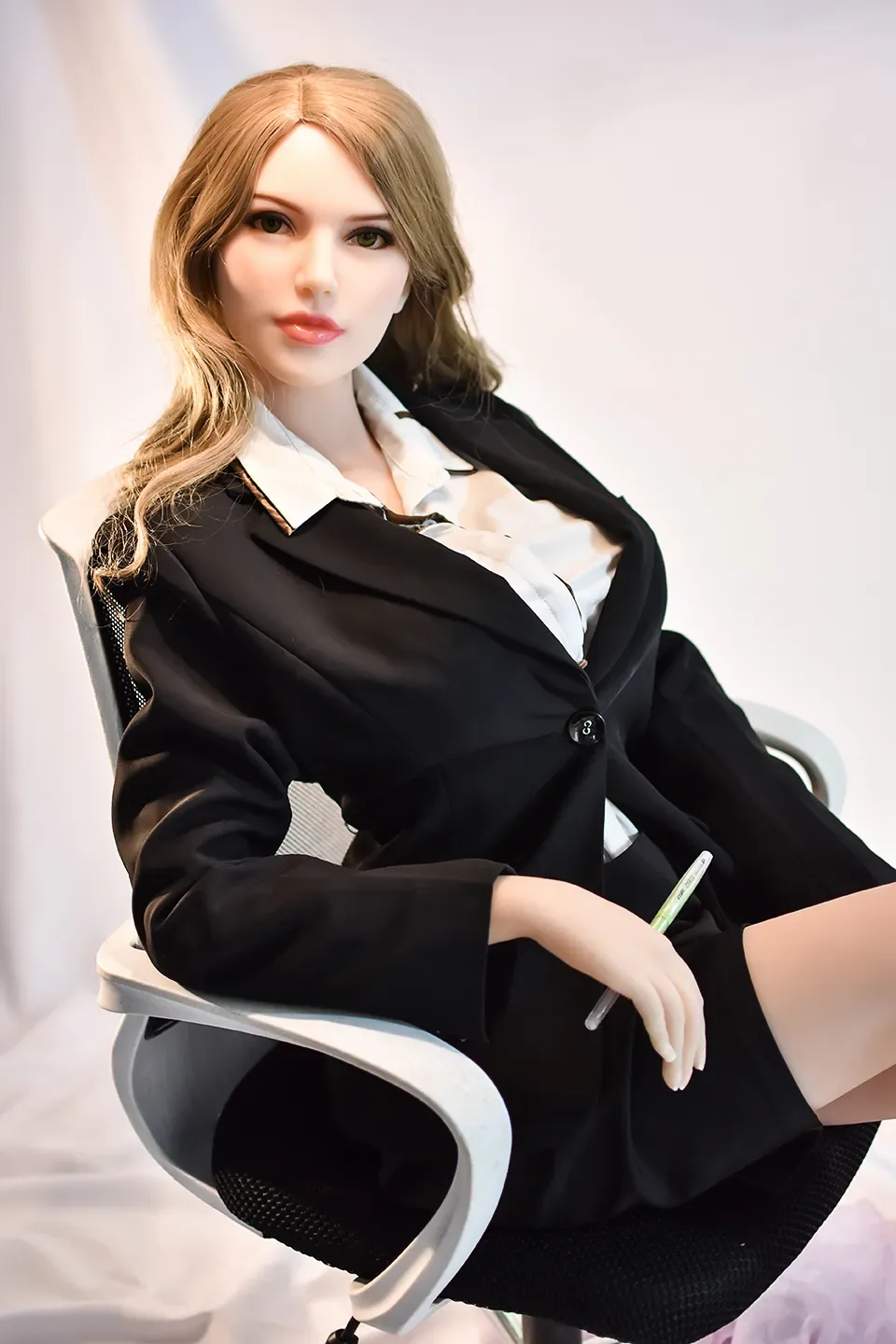 6YE | Antia - 5ft5/165cm Big Boobs Blonde OL Sex Doll view 5