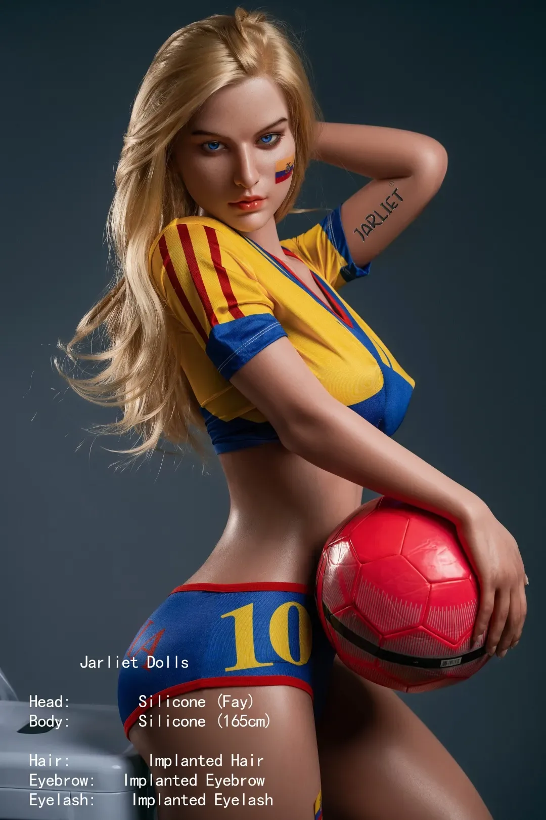 Jarliet | Fay -5ft 4/165cm Football Babes Full Silicone Sex Doll