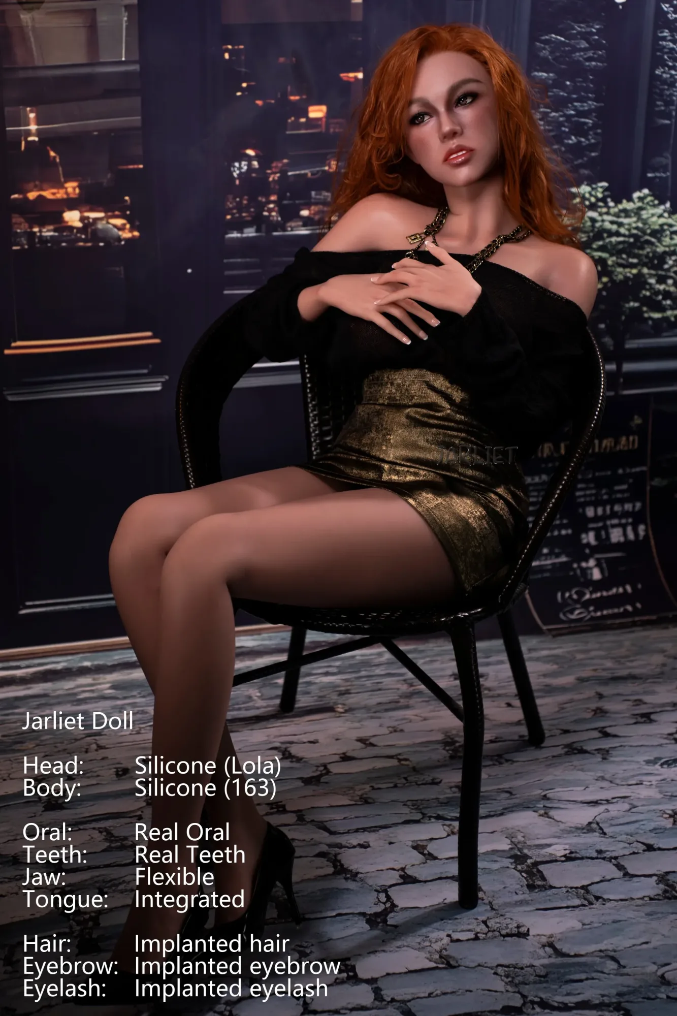 Jarliet | Lola - 5ft 3/163cm Realistic ROS Head Full Silicone Sex Doll view 7