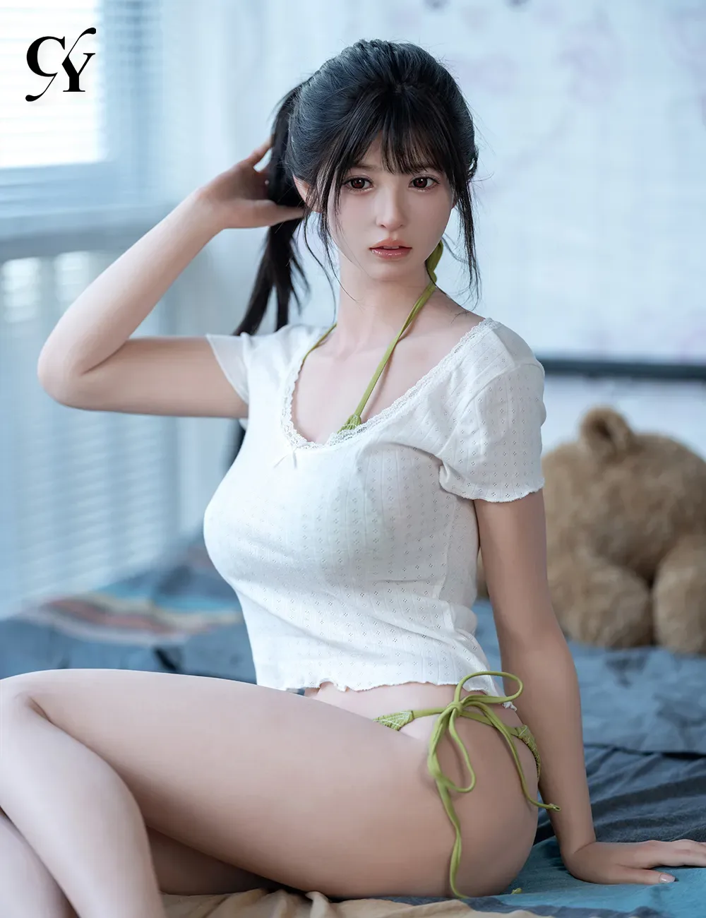 TOP-CY | Koharu 2 - 5ft6/168cm F-Cup Realistic Gentle Asian-Style Silicone Sex Doll view 8