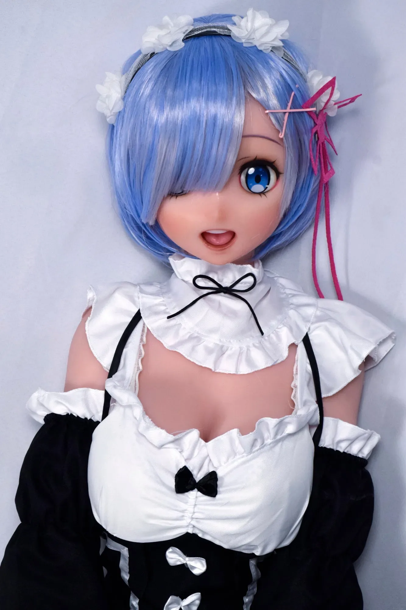 Elsa Babe | Rem - 4ft10 / 148cm Maid-Style Silicone Anime Sex Doll view 4