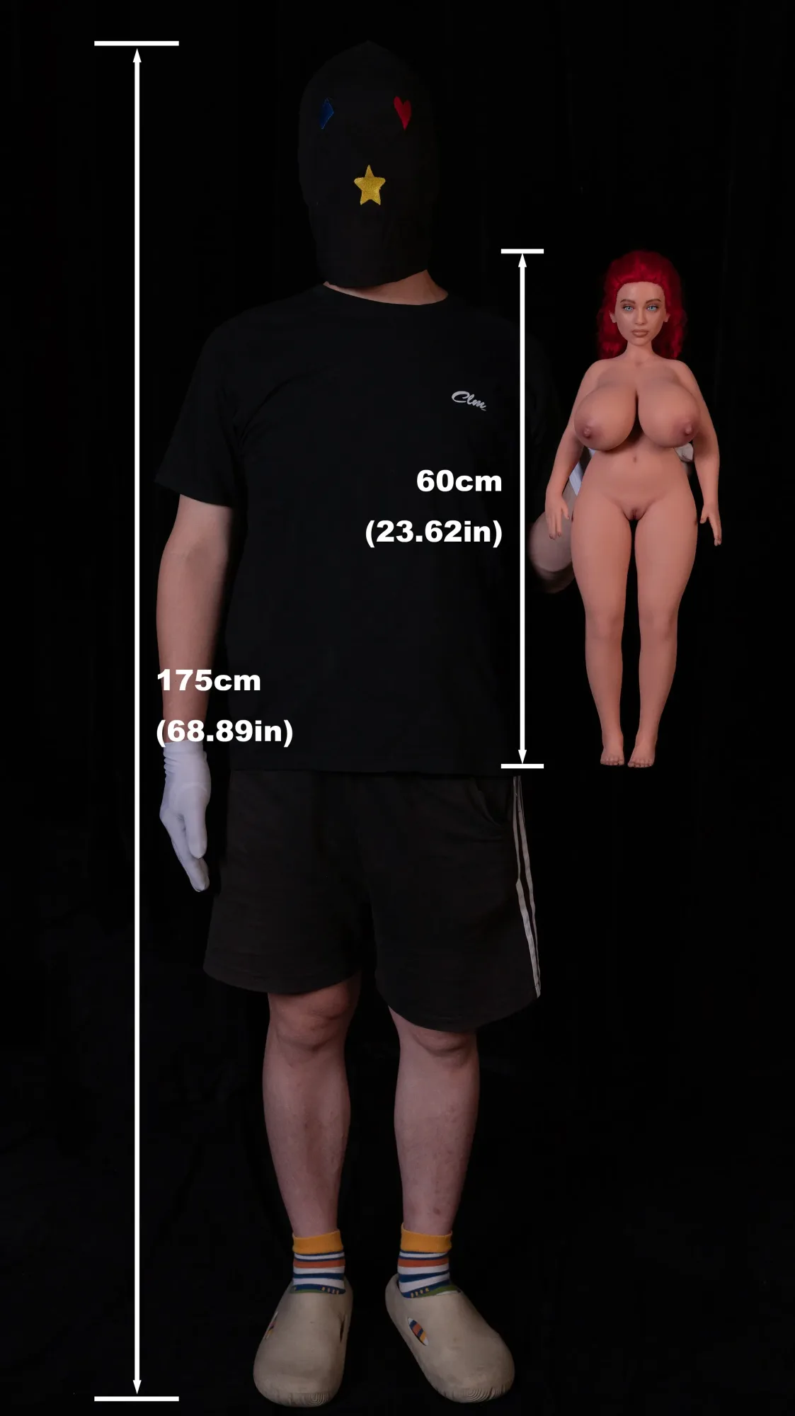 Climax Doll | Hedy - Small-Size Busty Big-Hip Redhead Sex Doll view 5