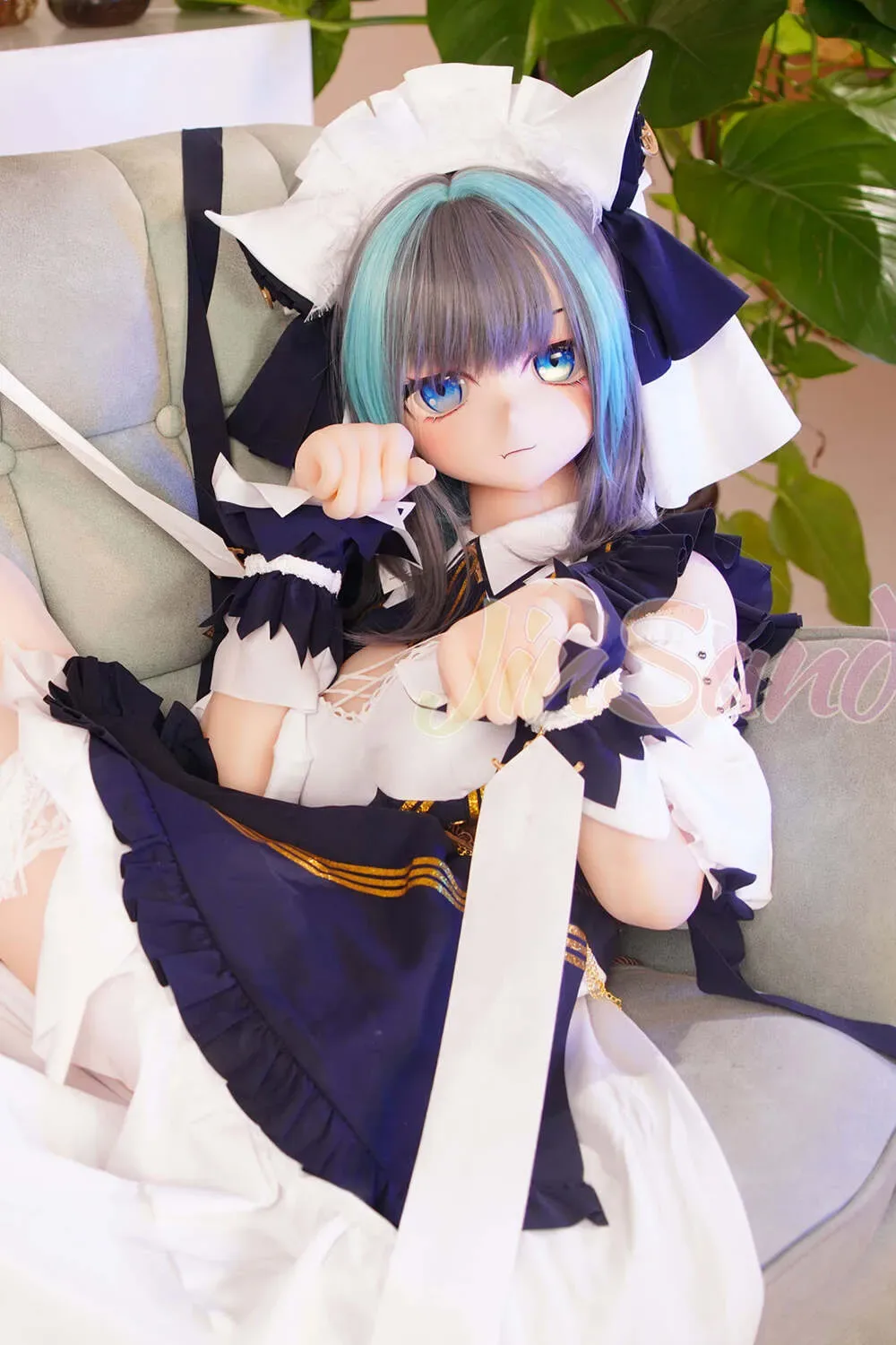 WM | Dunbar - 5ft 3/159cm Anime Neko Maid S-TPE Sex Doll view 1