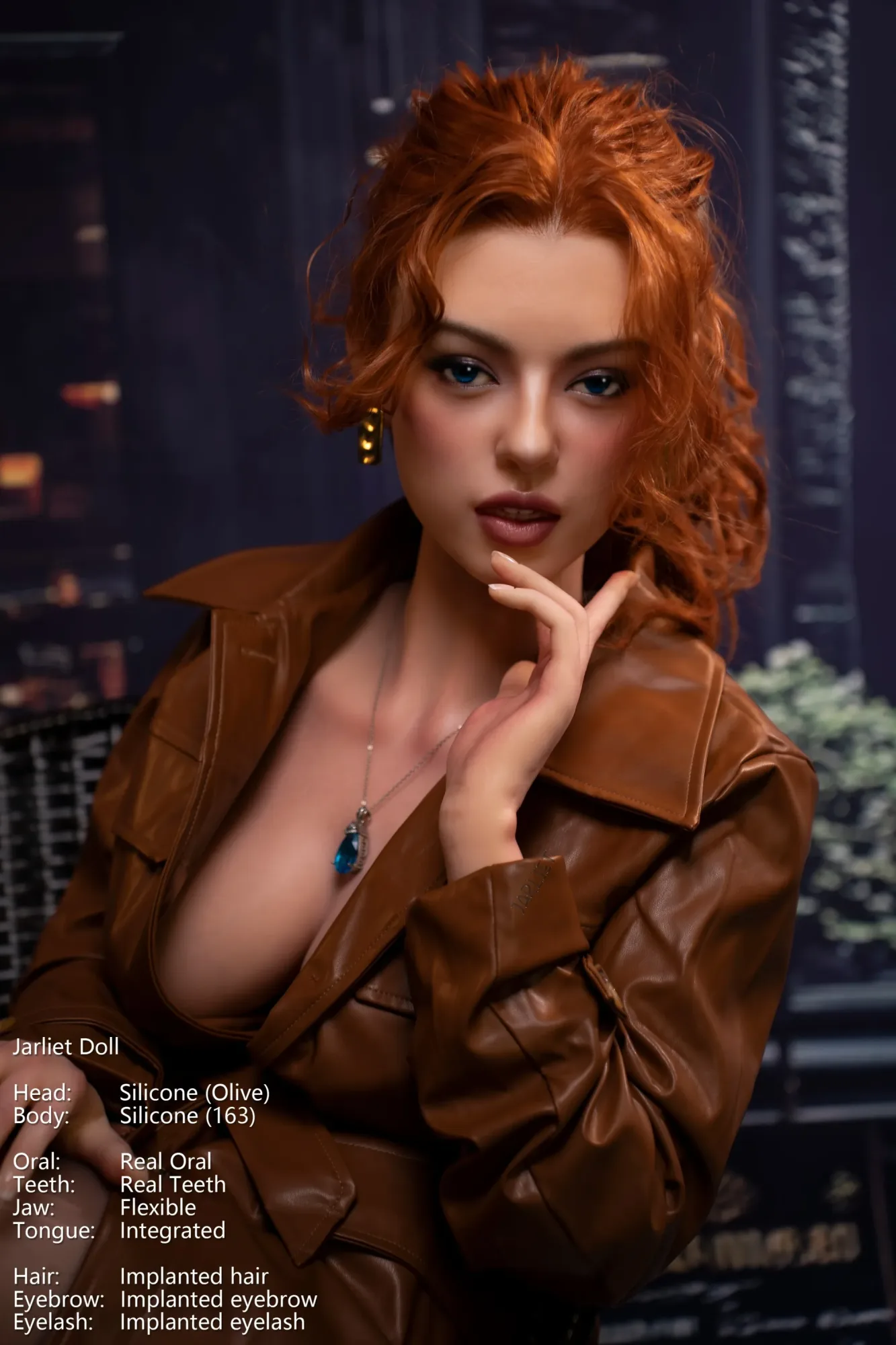 Jarliet | Olive - 5ft 3/163cm Realistic ROS Head Full Silicone Sex Doll view 4